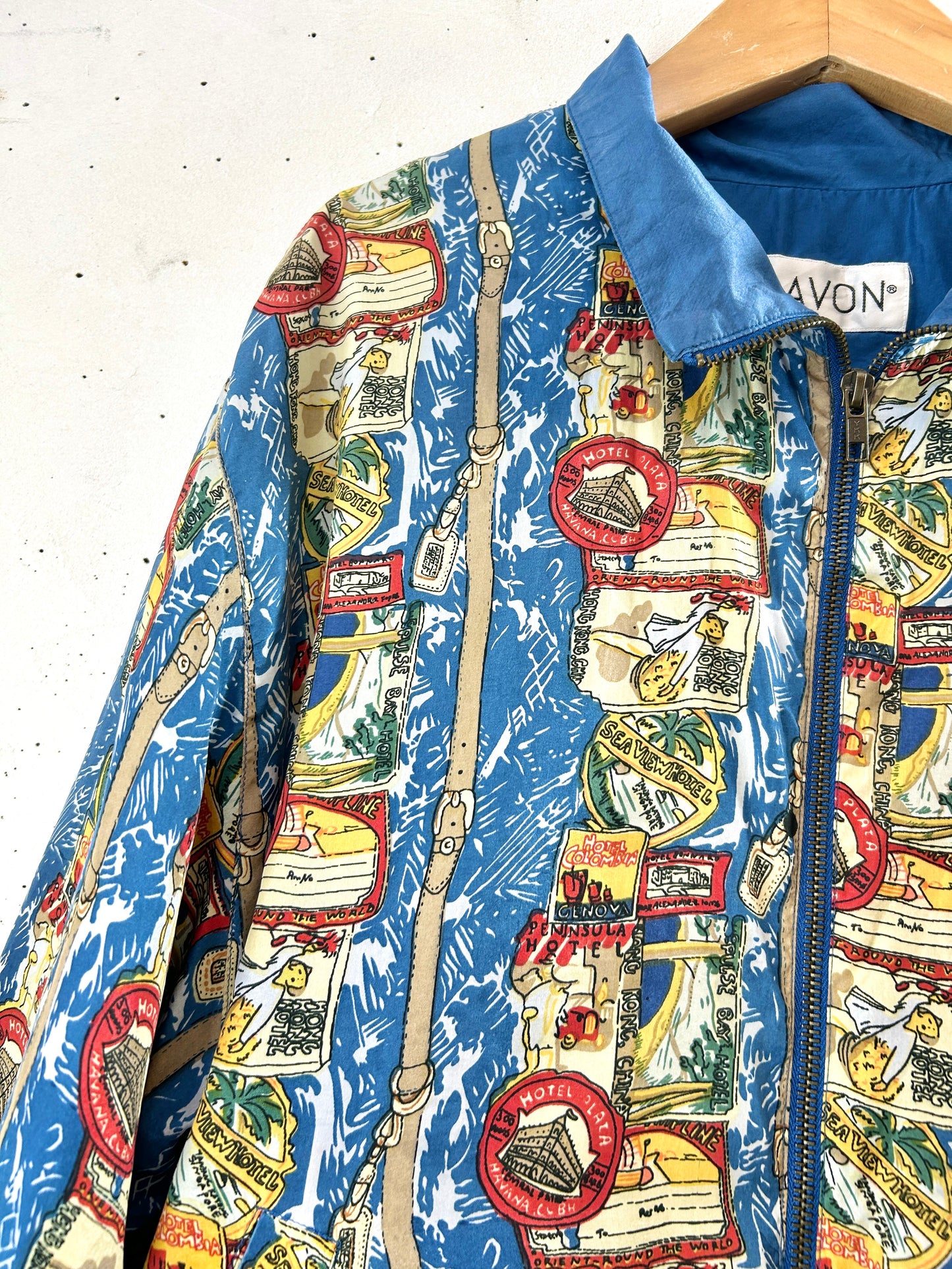 Vintage Silk Blouson [I30252］