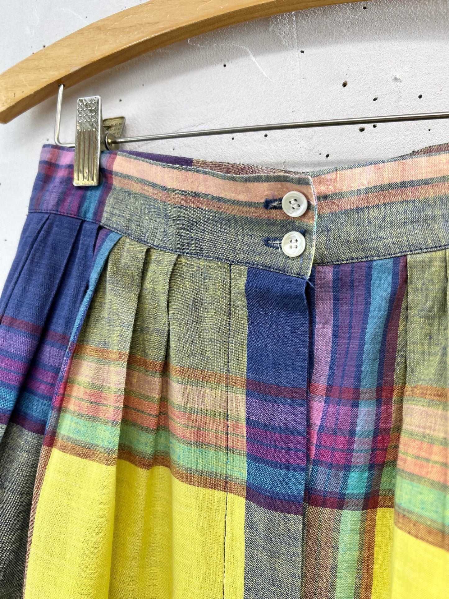 Vintage Check Skirt [B31481]