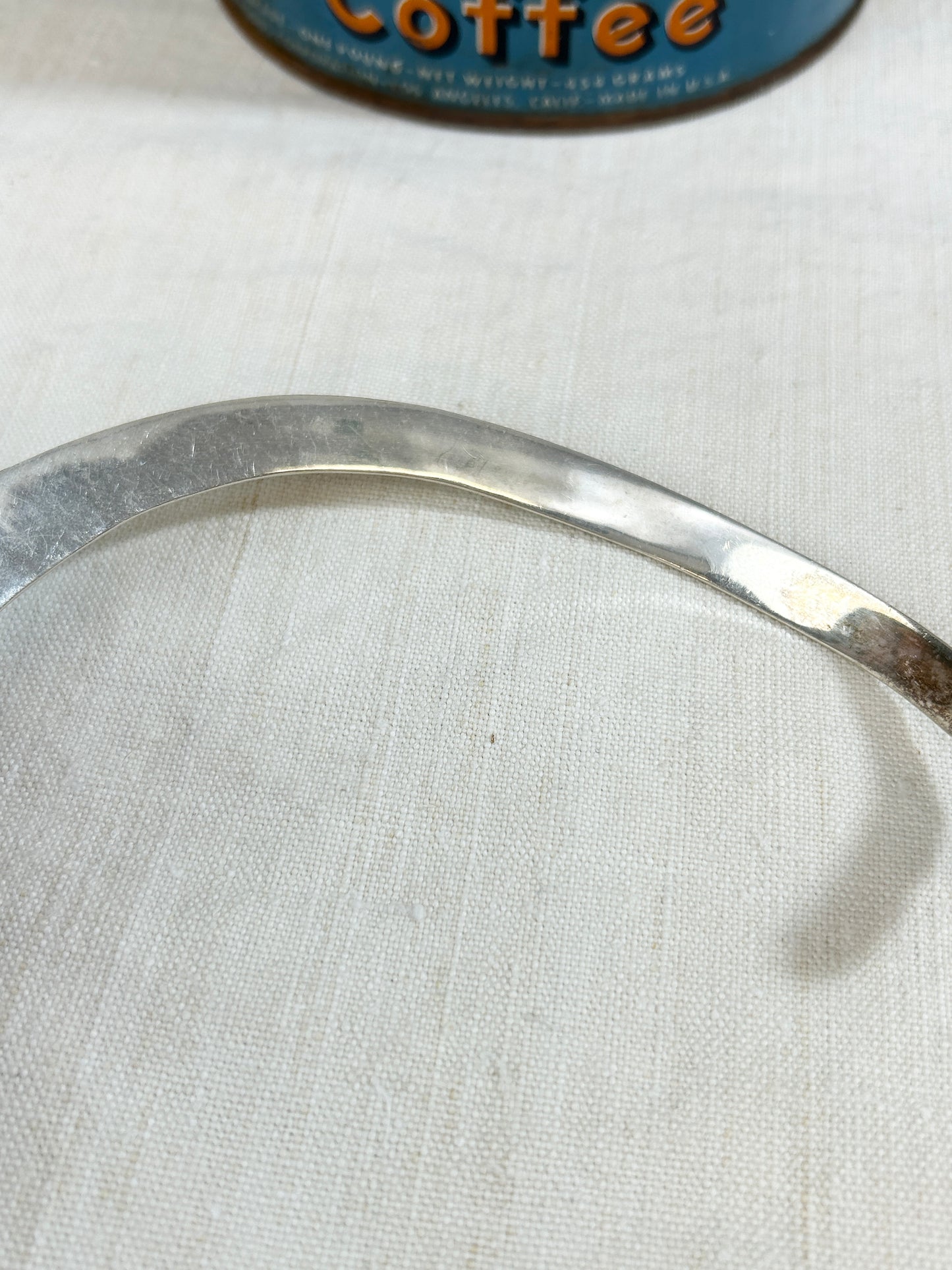 Vintage 925Silver Choker MADE IN MEXICO [I30218]