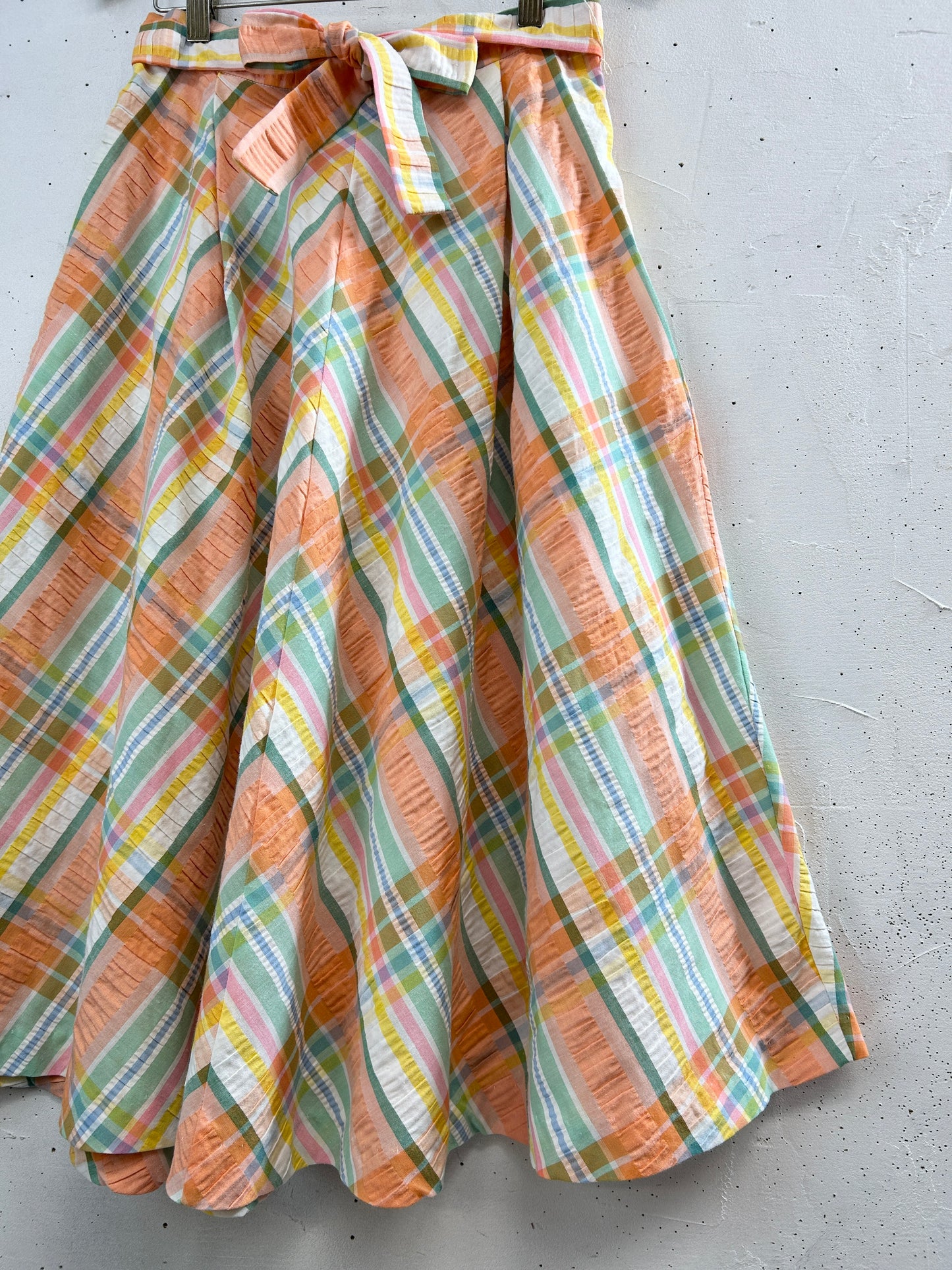 Vintage Check Skirt 〜MADE IN USA〜 [B31492]