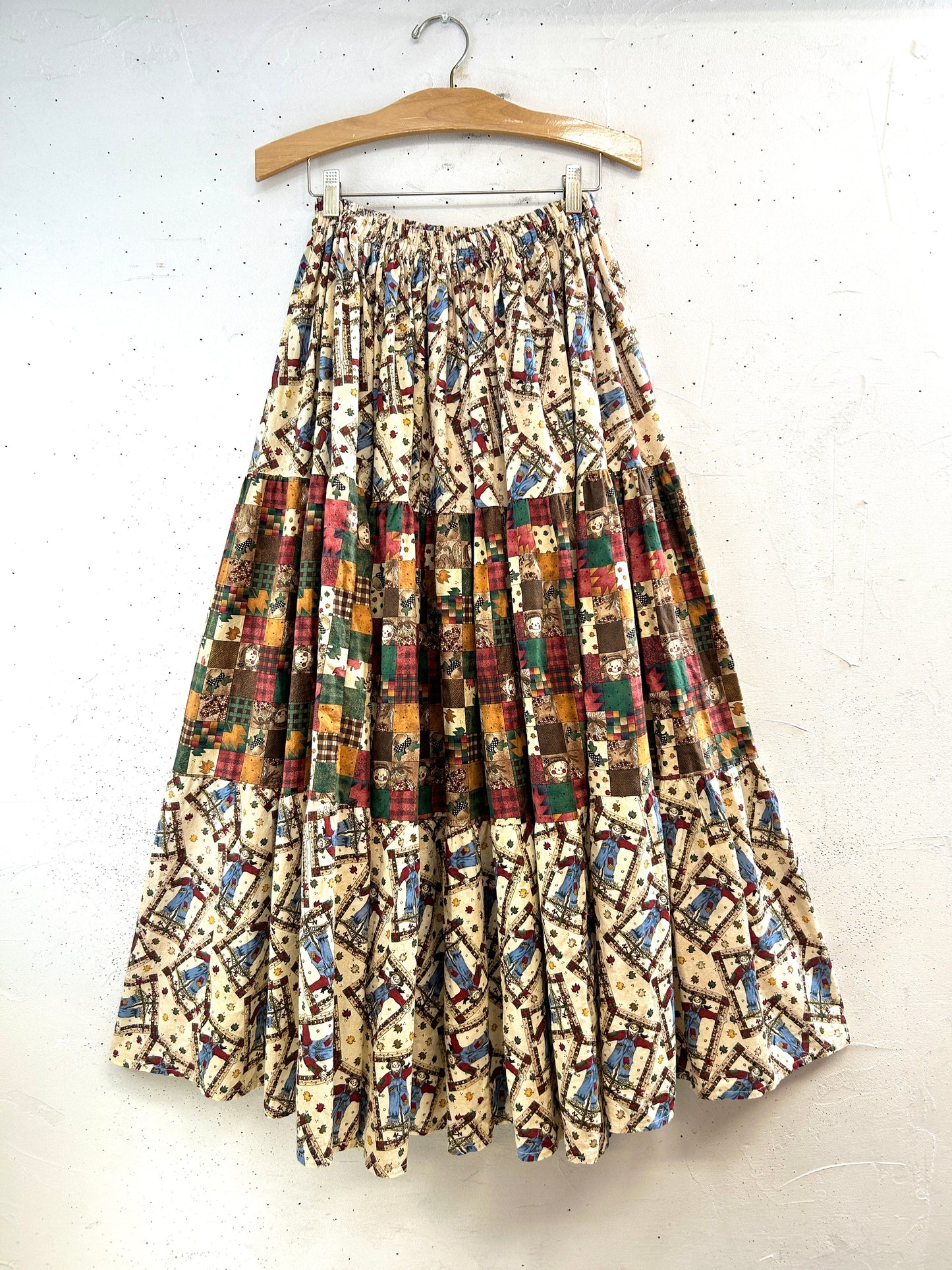 Vintage Tiered Skirt [D32217]