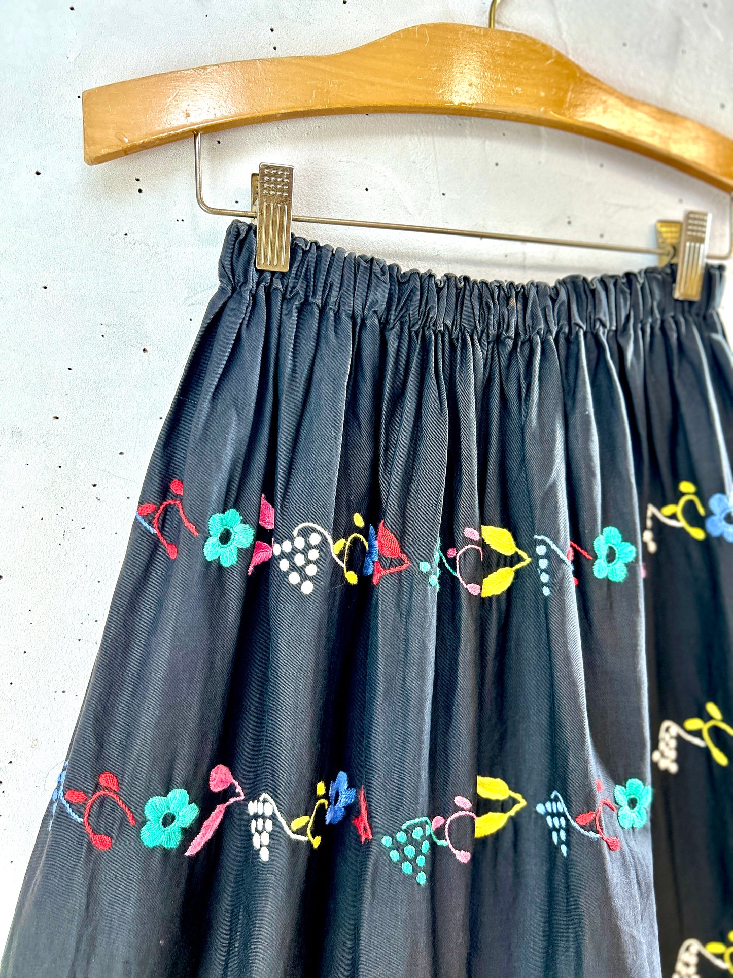 Vintage Embroidery Skirt [H30812]