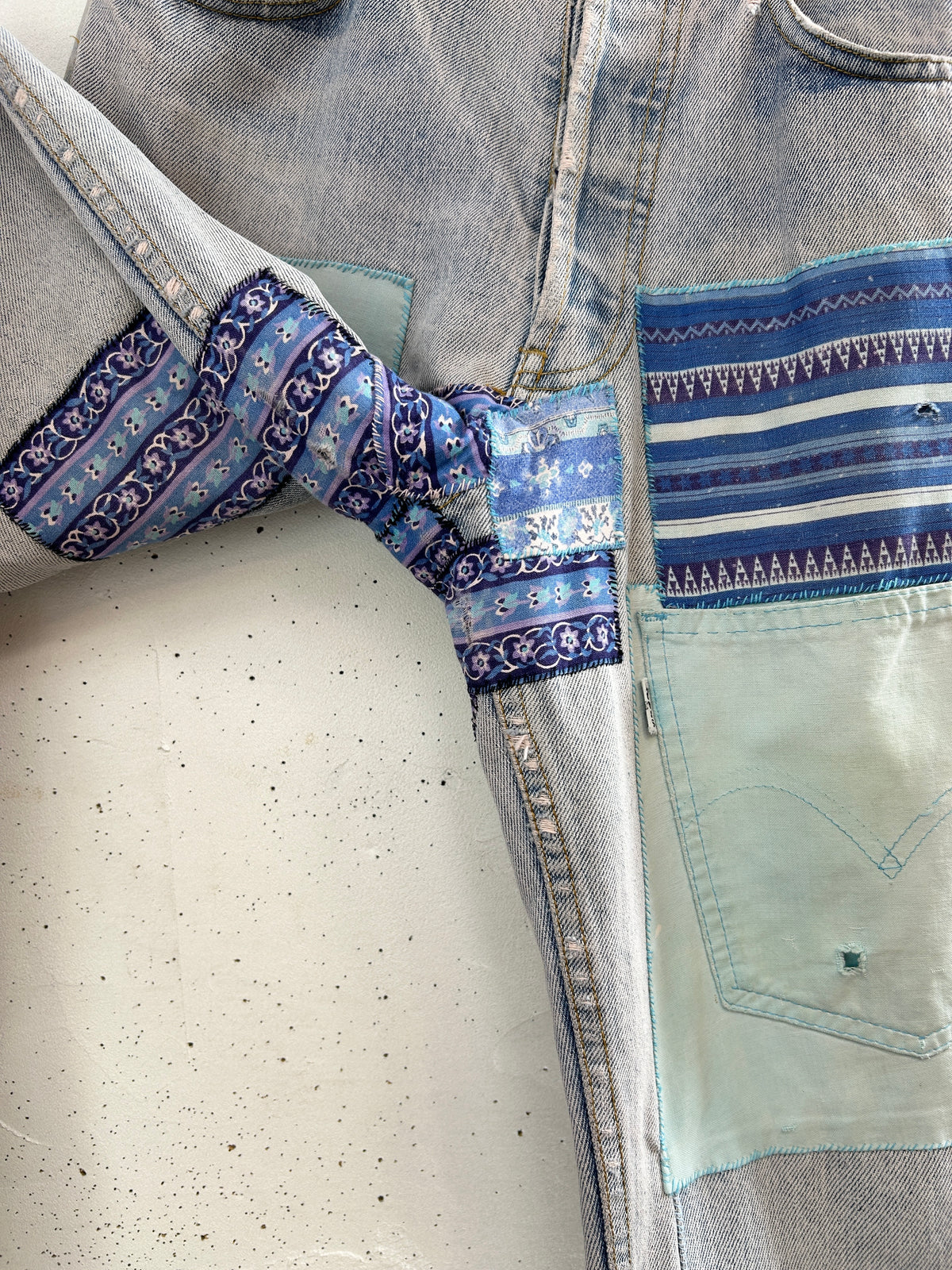 Vintage Denim Pants Custom 〜'90s USA Levi's〜 [I33935]