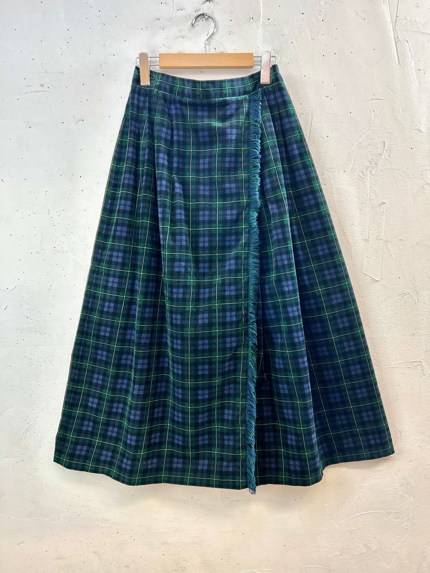 Vintage Plaid Skirt 〜SUSAN BRISTOL〜MADE INCANADA  [J30436]
