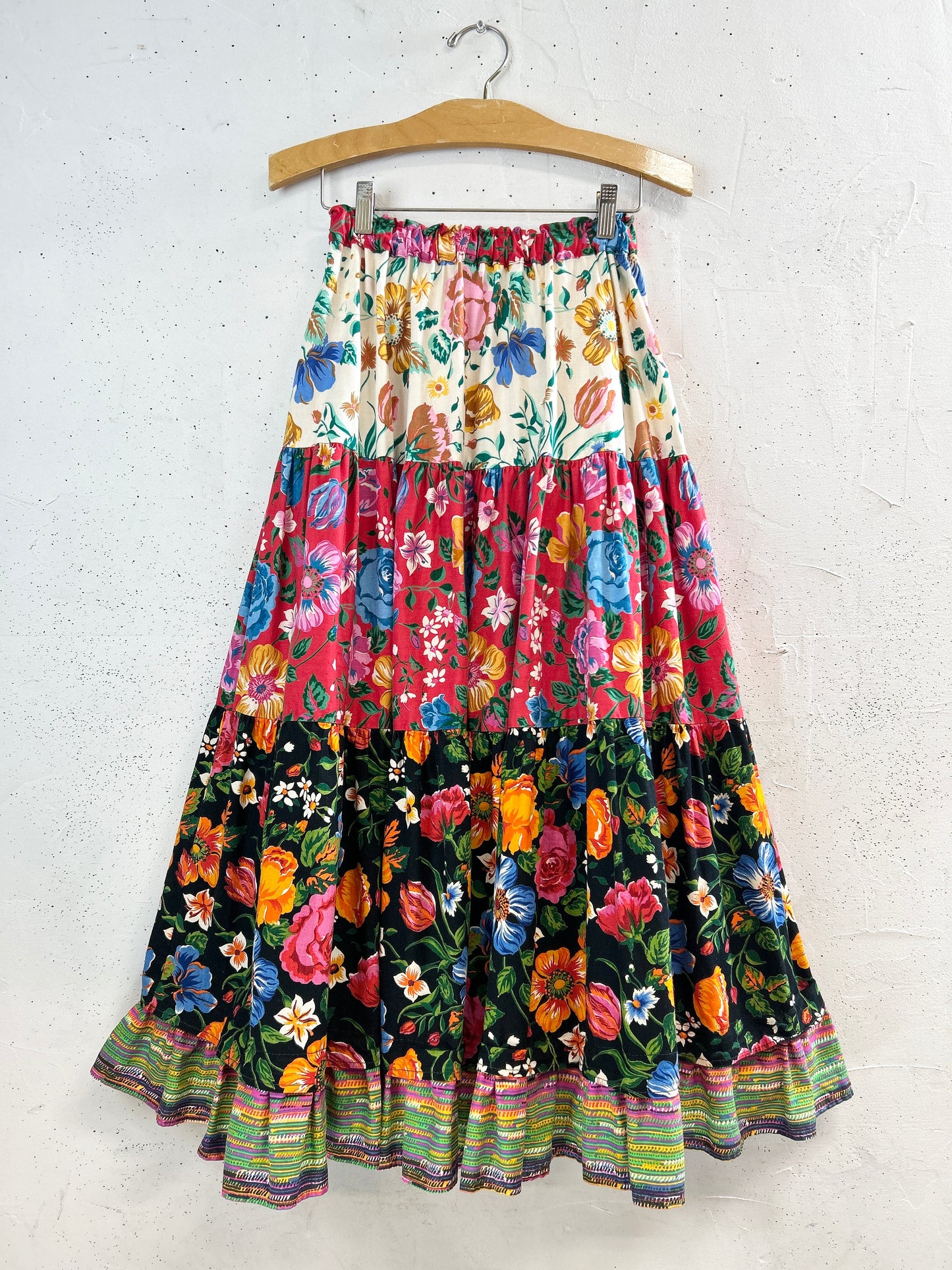 Vintage Tiered Skirt [G33090]