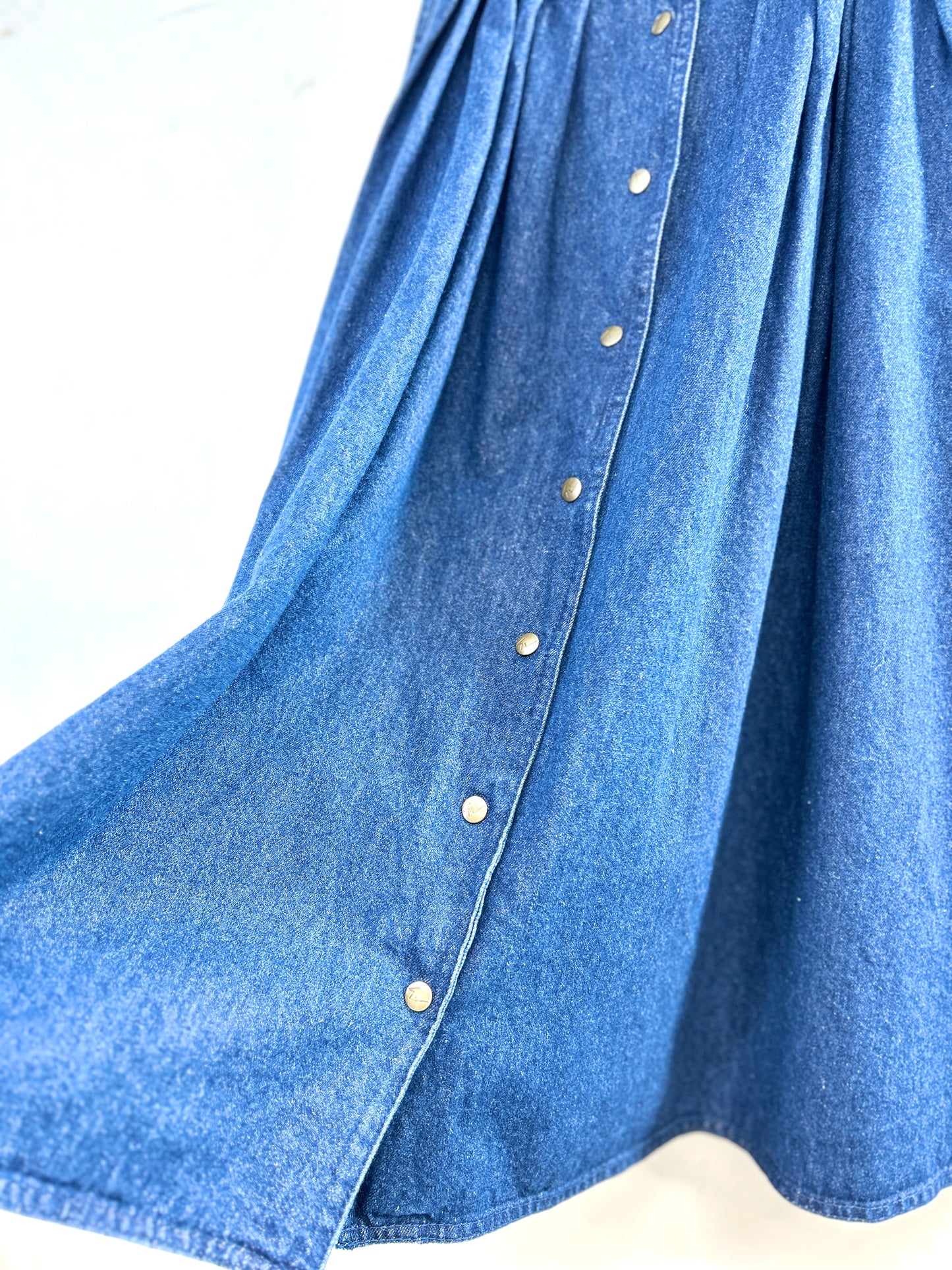 Vintage Denim Skirt [L31154]