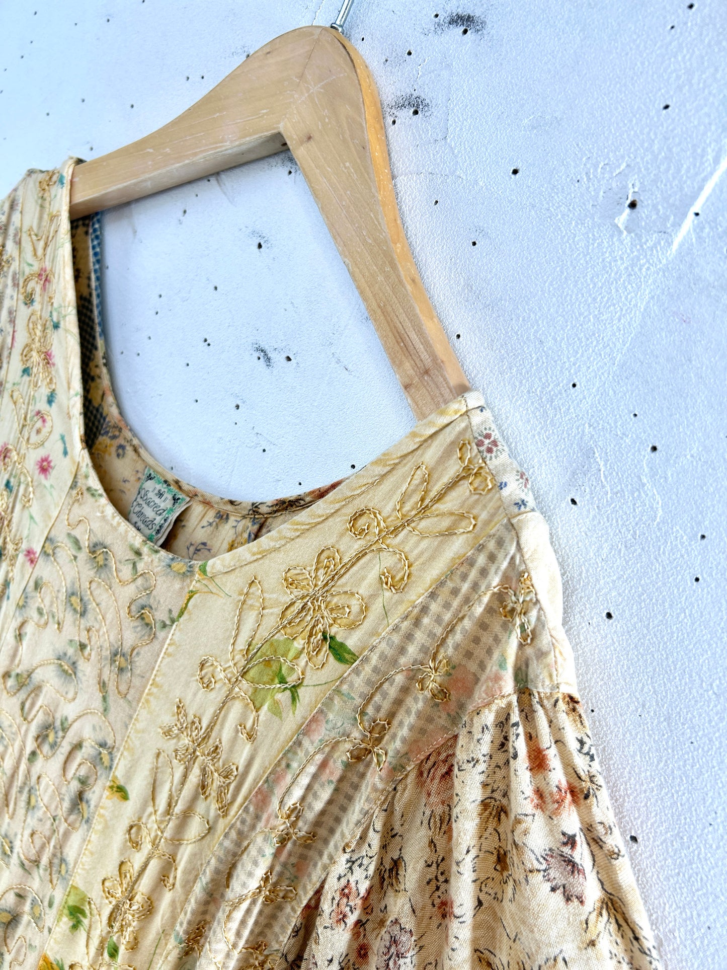 Vintage Rayon Dress [F32845]