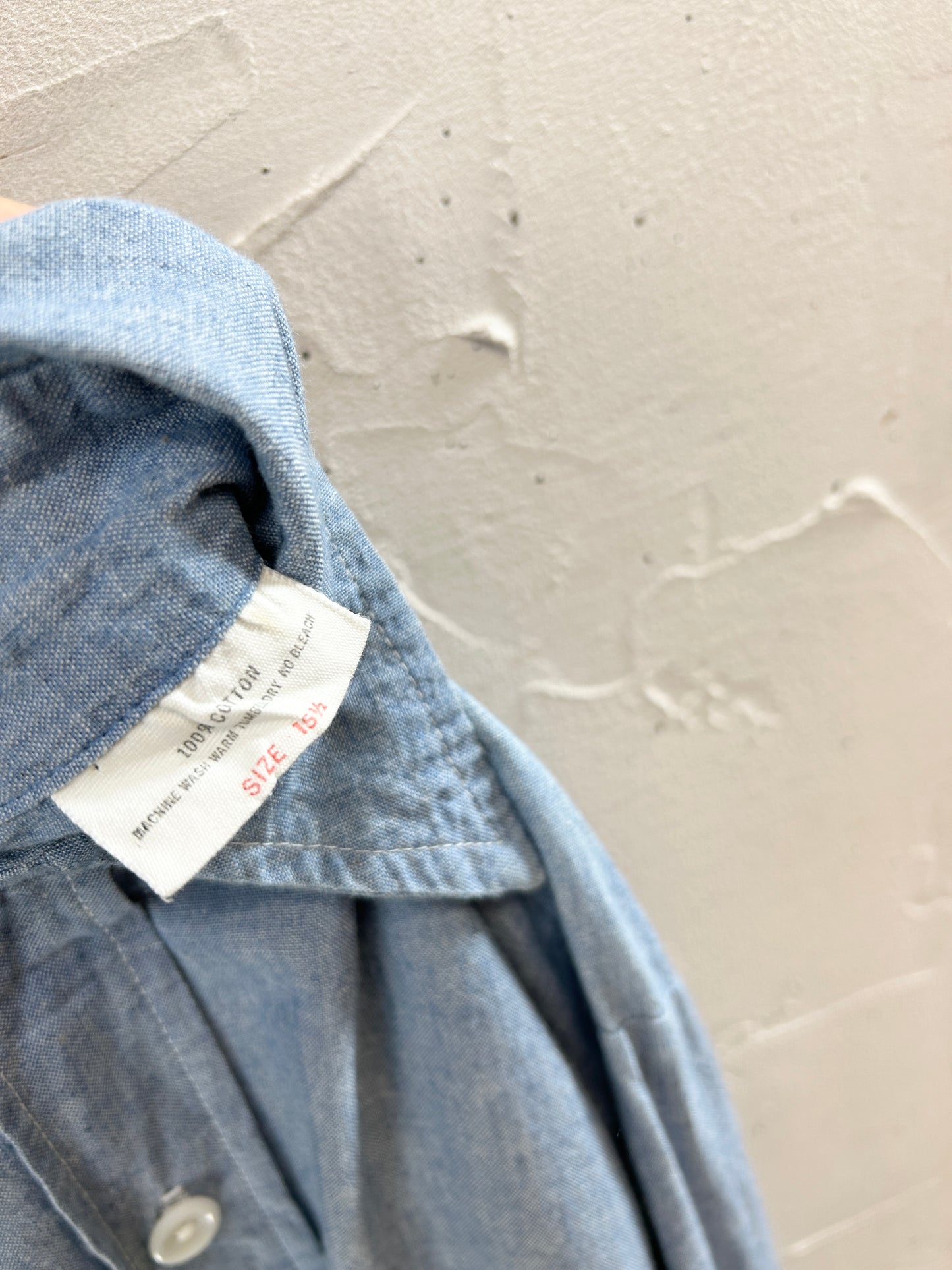 Vintage Chambray Rubber Shirt [H30848]