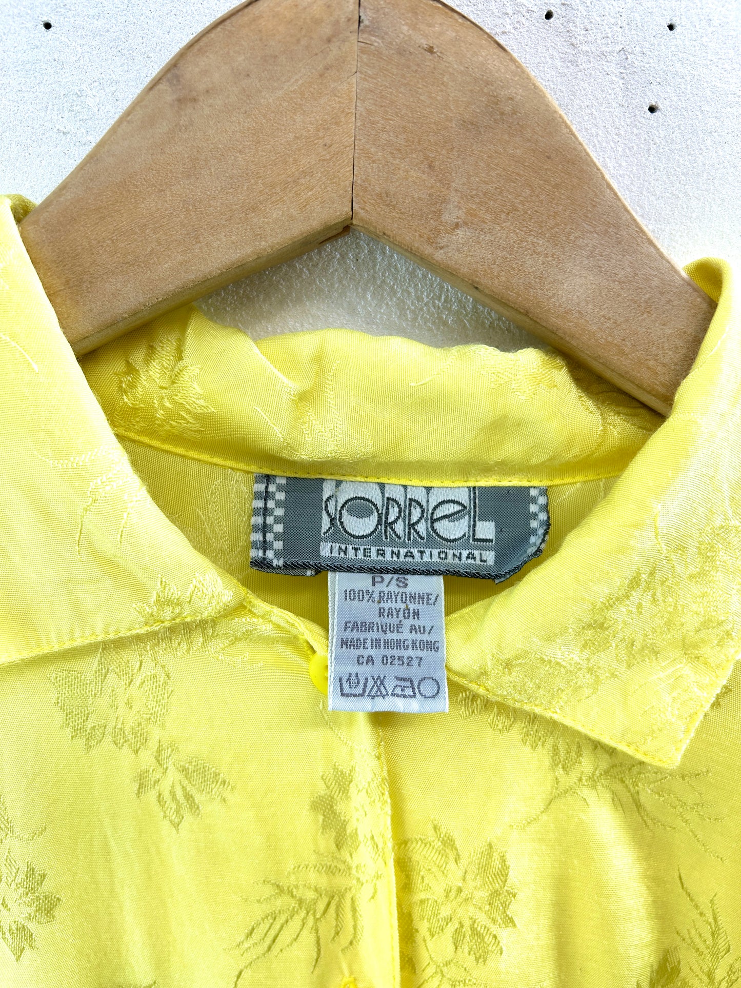 Vintage Rayon Shirt [D32204]