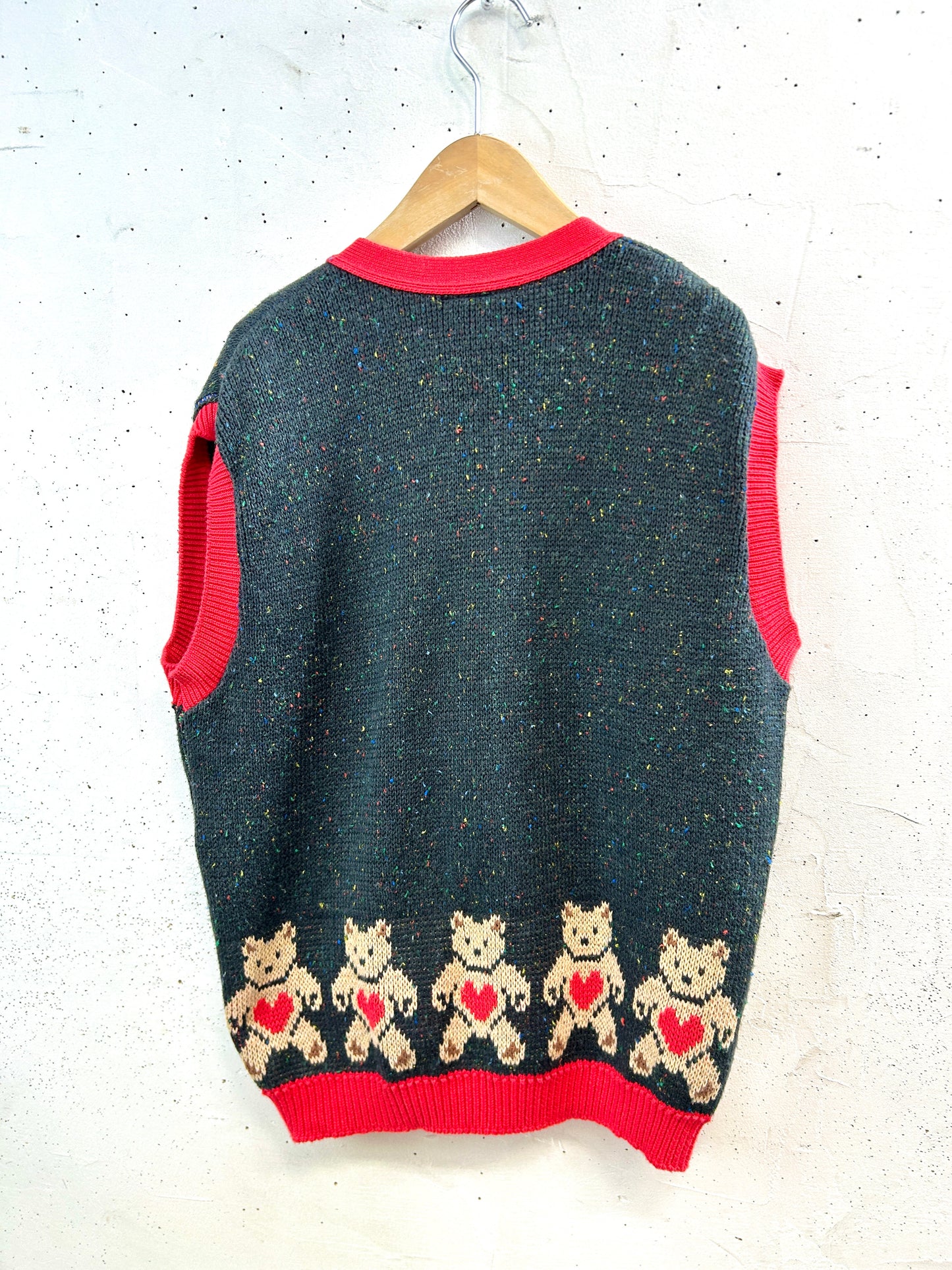 Vintage Knit Vest [B31669]
