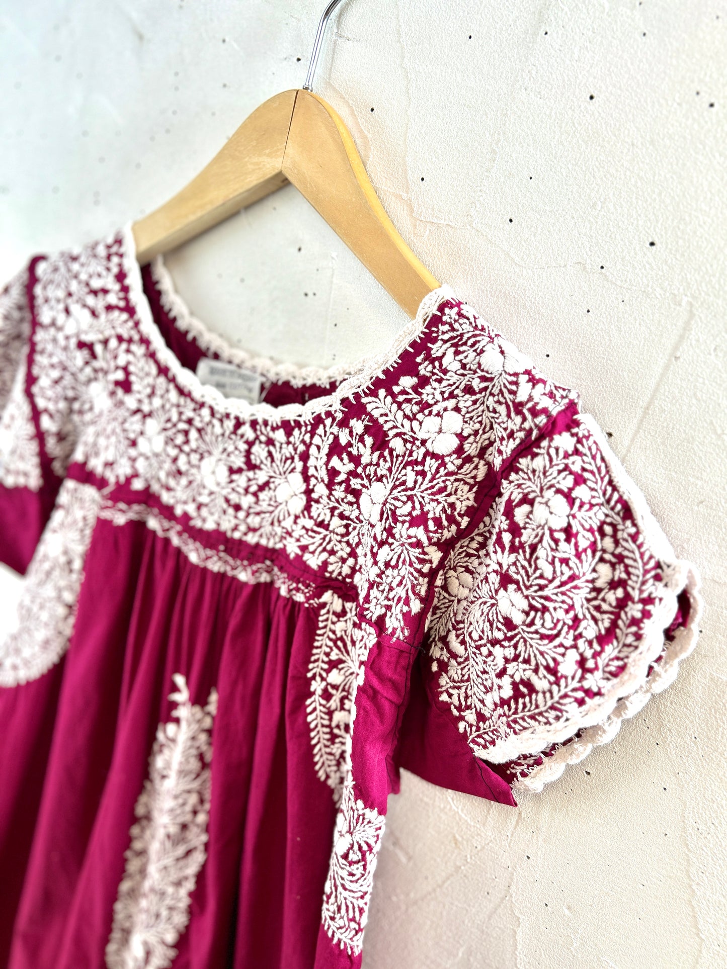 Vintage San Antonino Embroidery Dress MADE IN MEXICO [H30816]