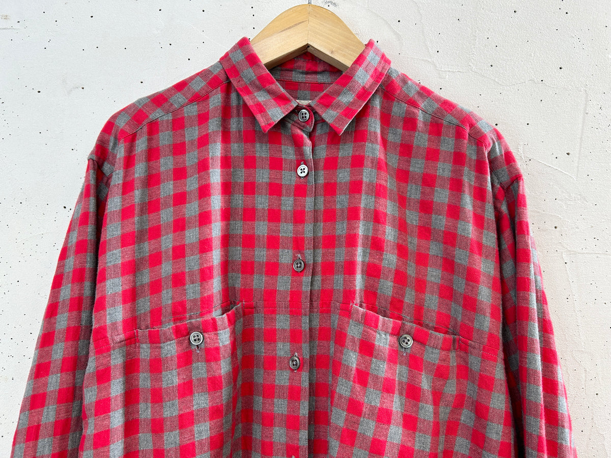 Vintage Check Shirt [I34044]