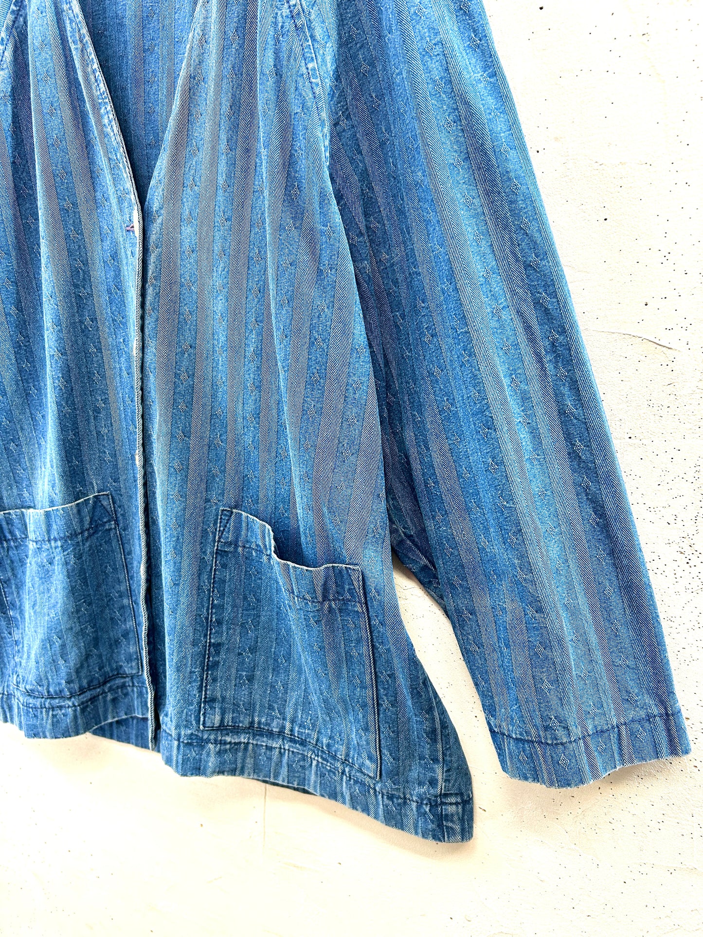 Vintage Denim Jacket 〜Laura Ashley〜 [D32199]