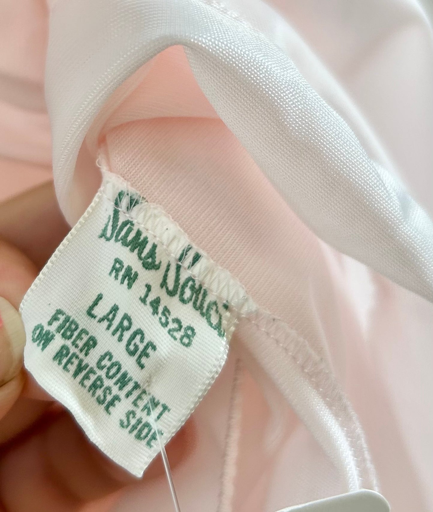 ’70s Vintage Lingerie Short Gown [G30673]