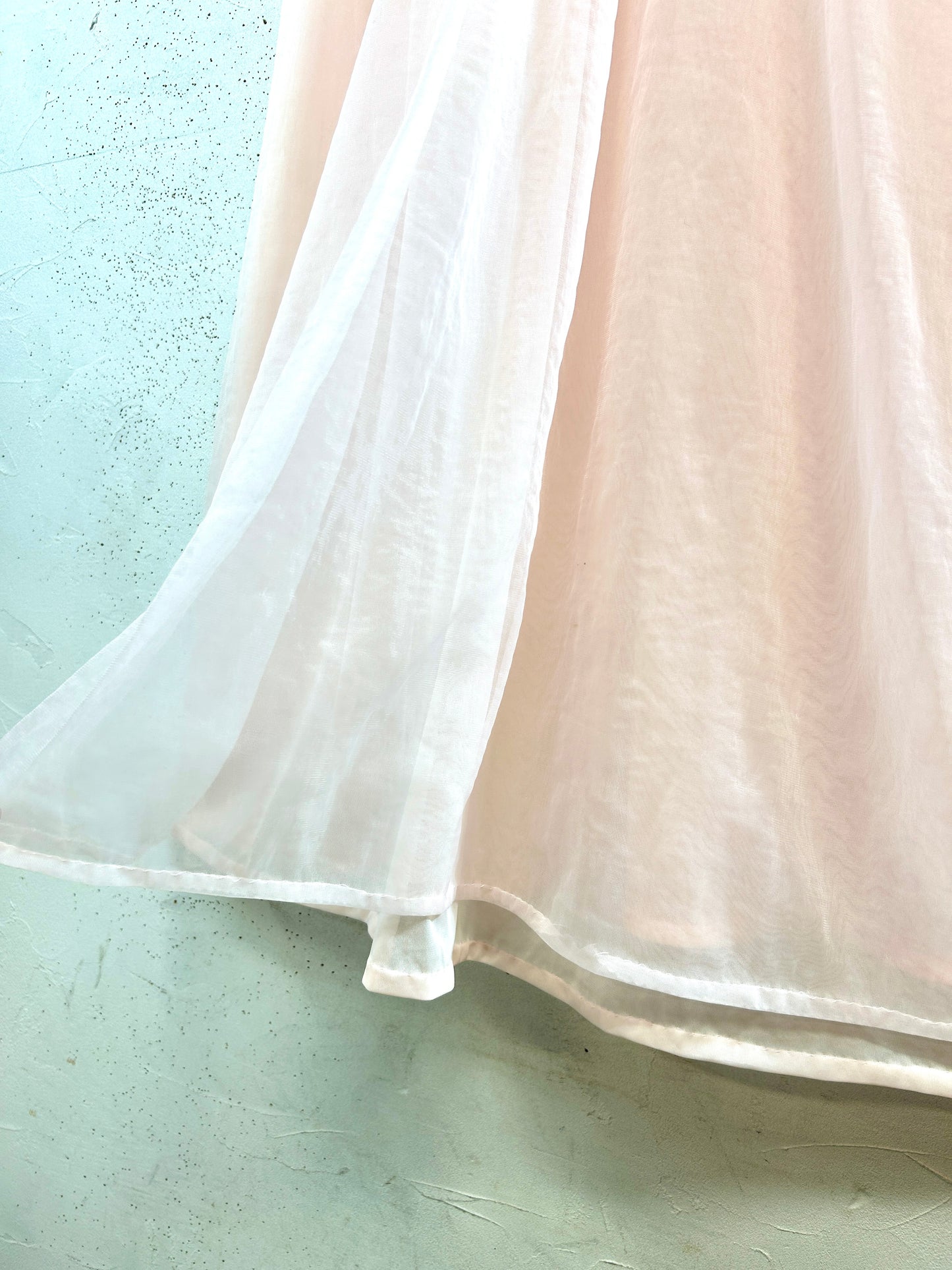 Vintage Nightie Dress MADE IN USA [E32395]