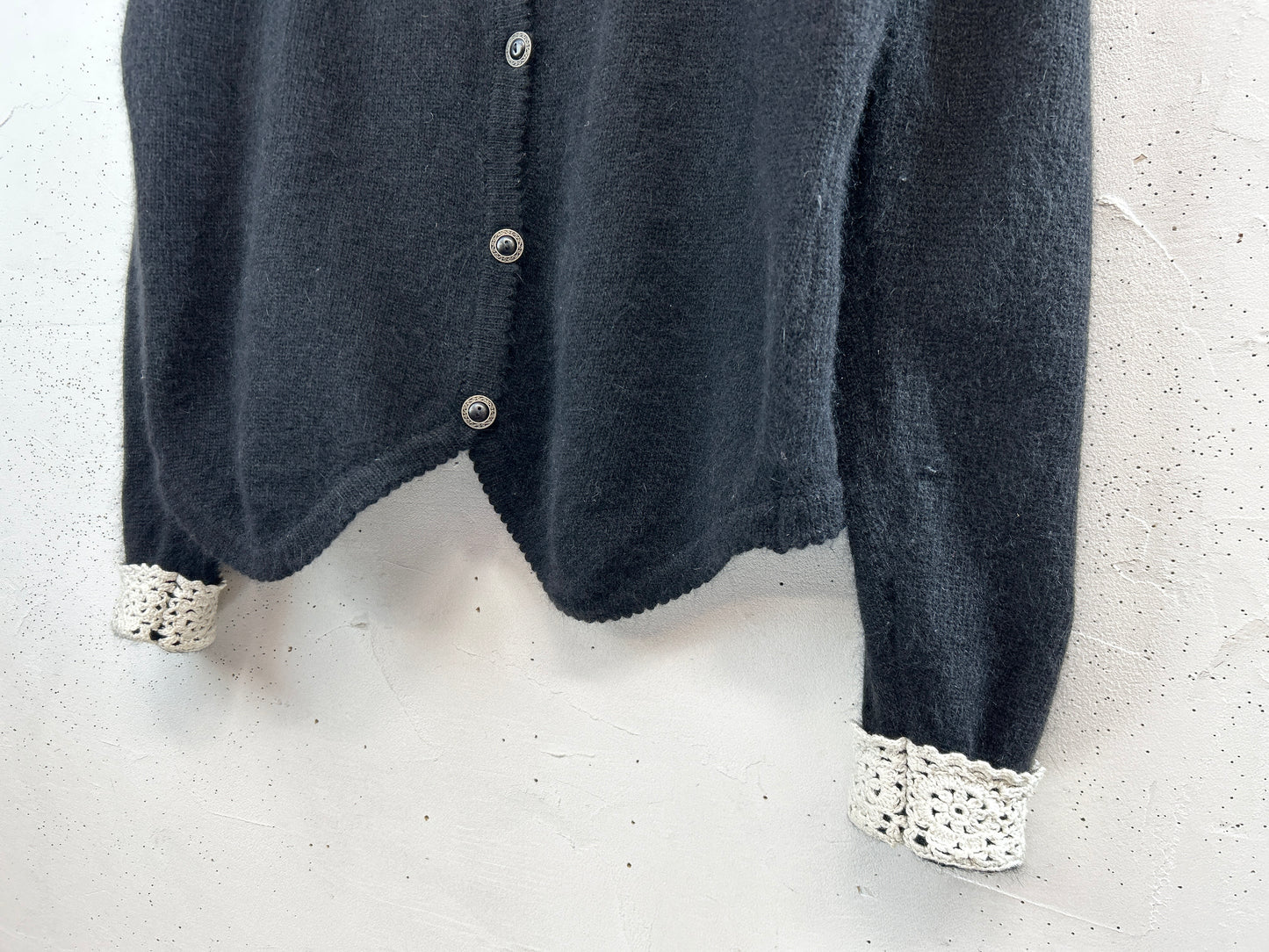 Vintage Knit Cardigan 〜Laura Ashley〜 [B31521]