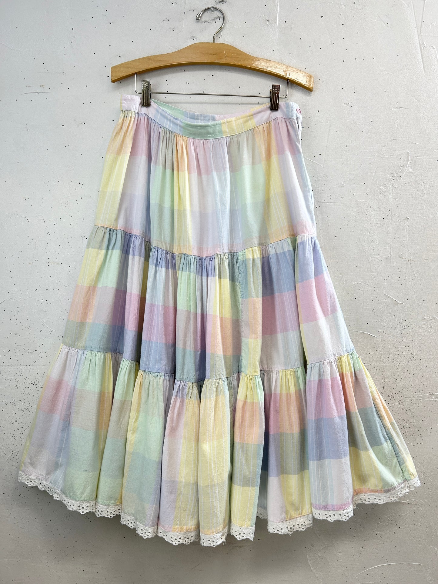 Vintage Check Skirt [B31496]