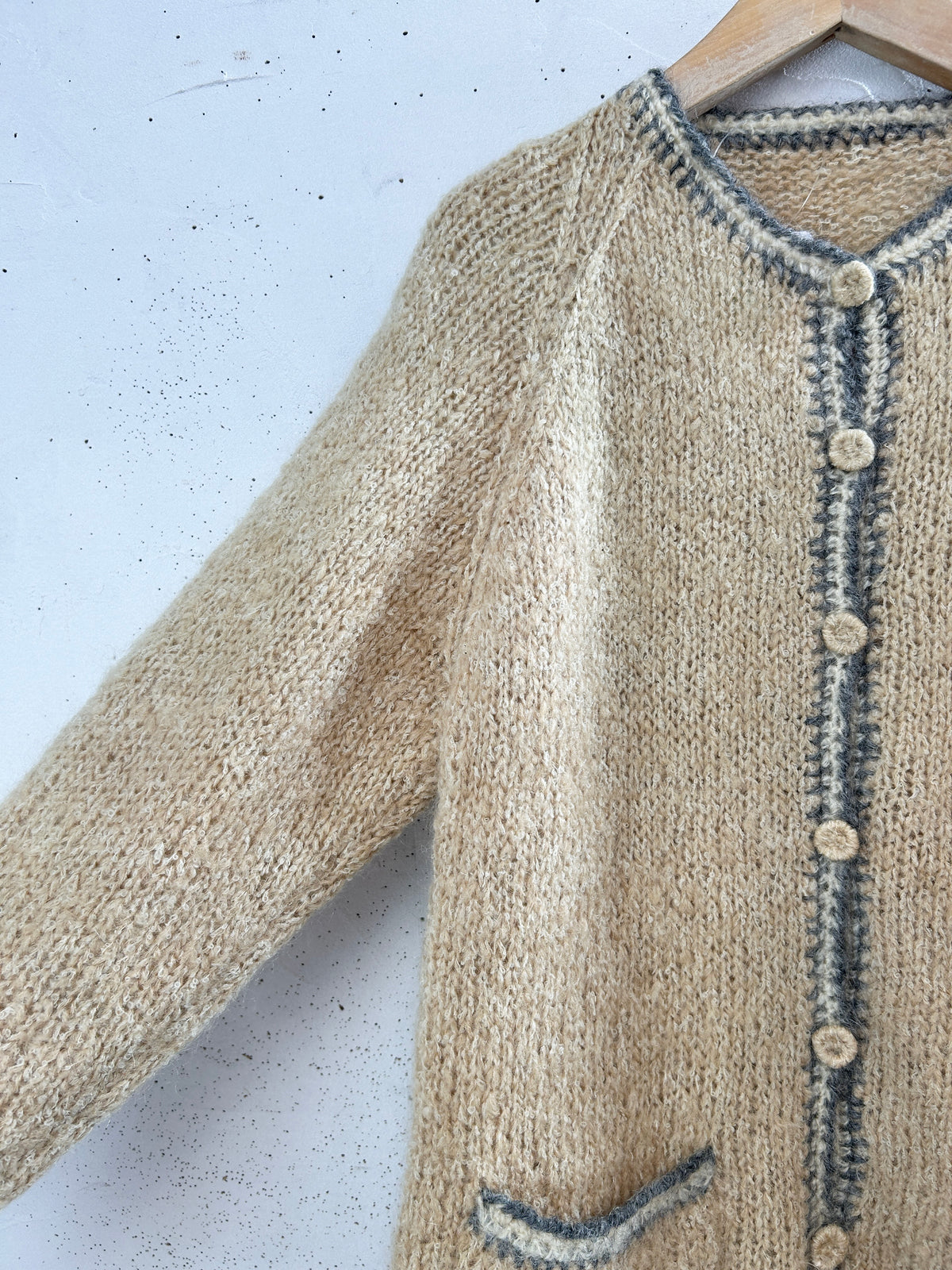 Vintage Knit Cardigan [J34161]