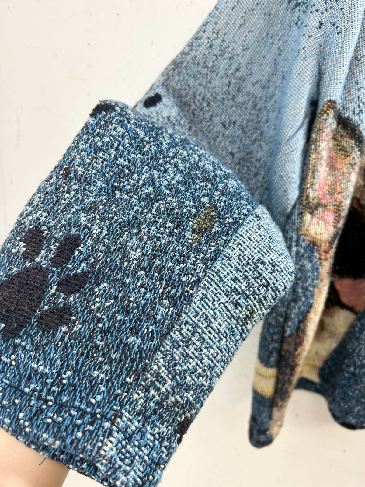 Vintage Rug Jacket 〜SUGAR STREET WEAVERS〜 MADE IN AMERICA [I33998]