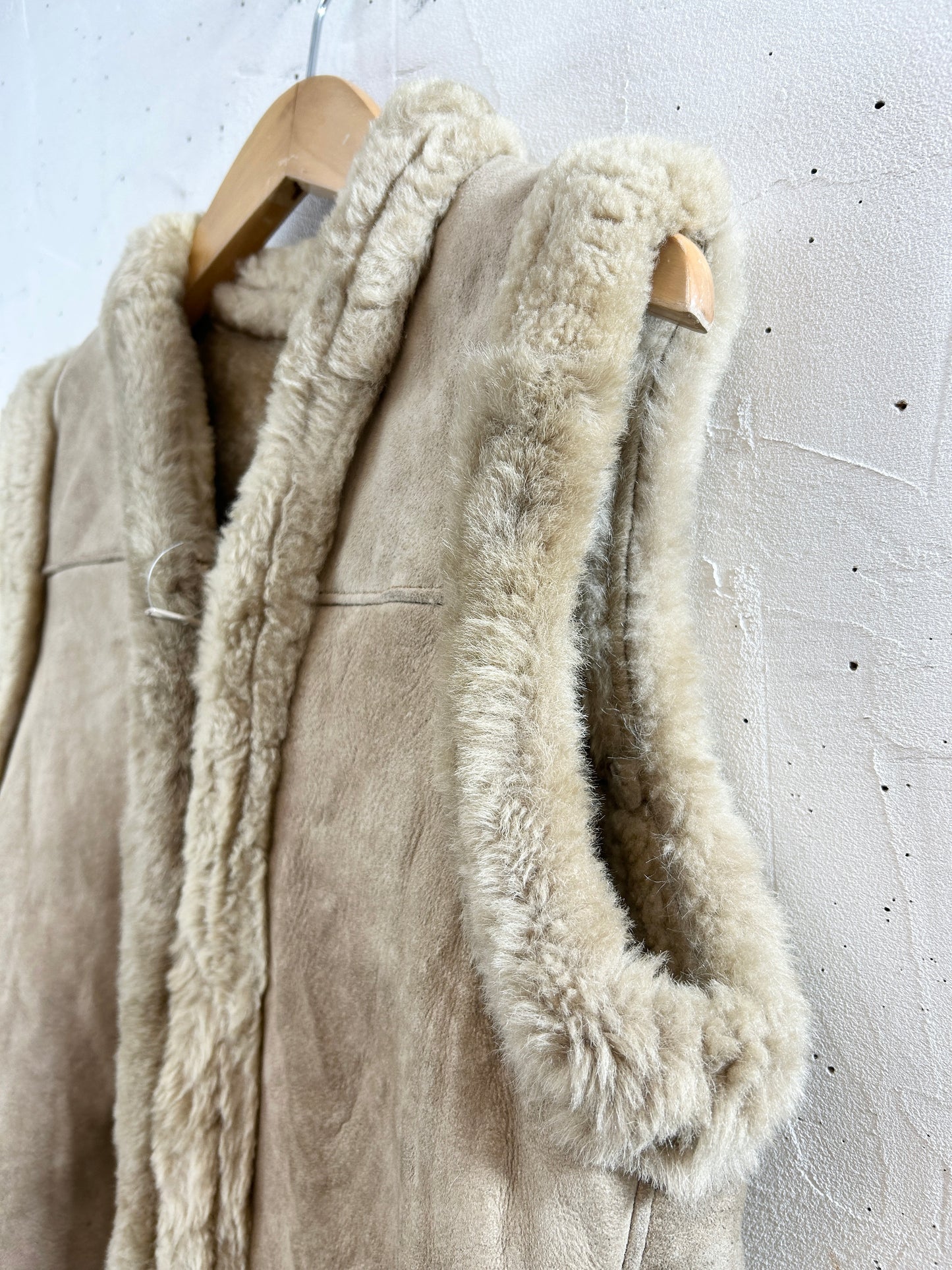 Vintage Leather Vest [J30659]