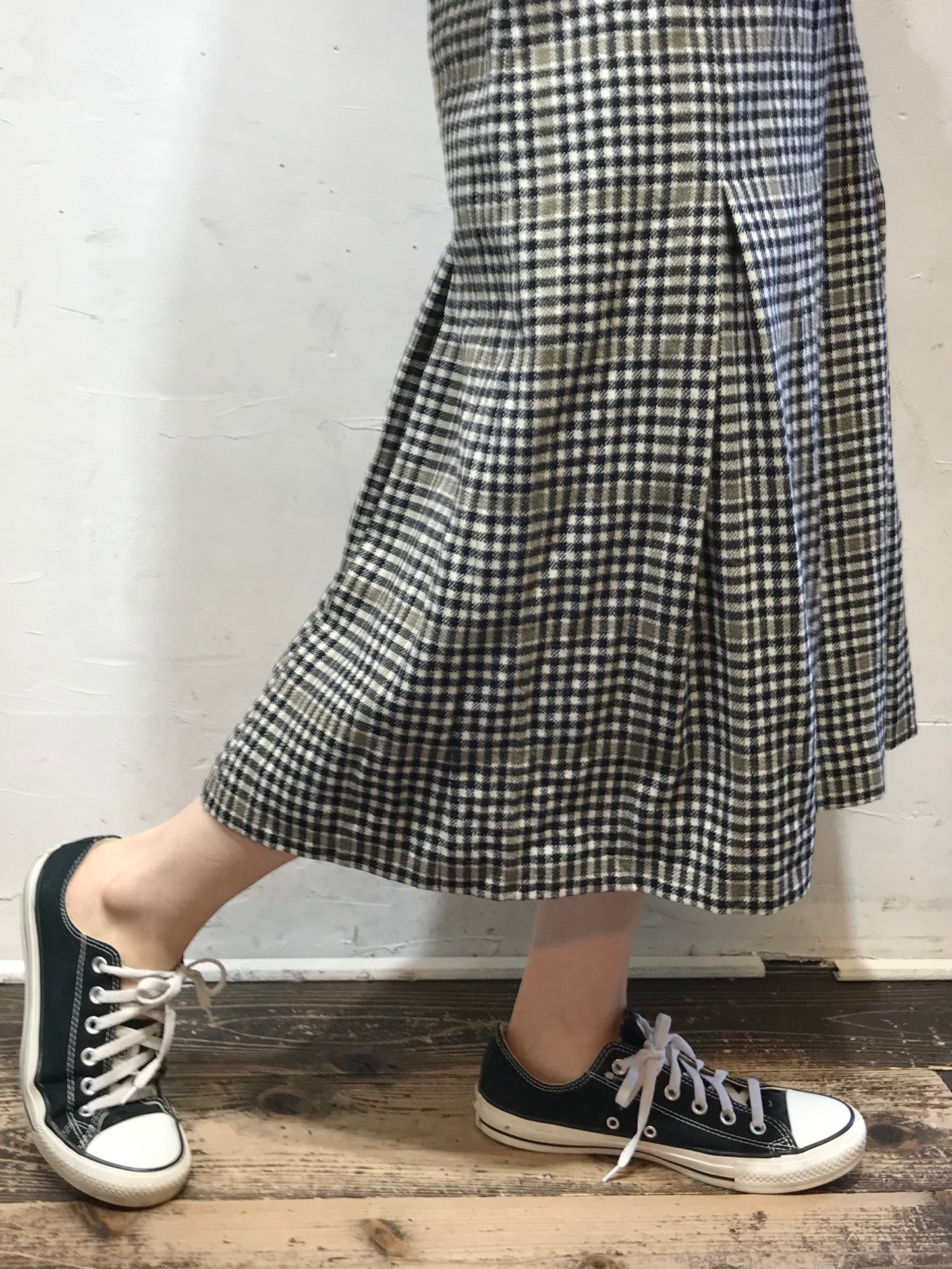 Vintage Plaid Wool Skirt 〜PENDLETON〜 [A25966]