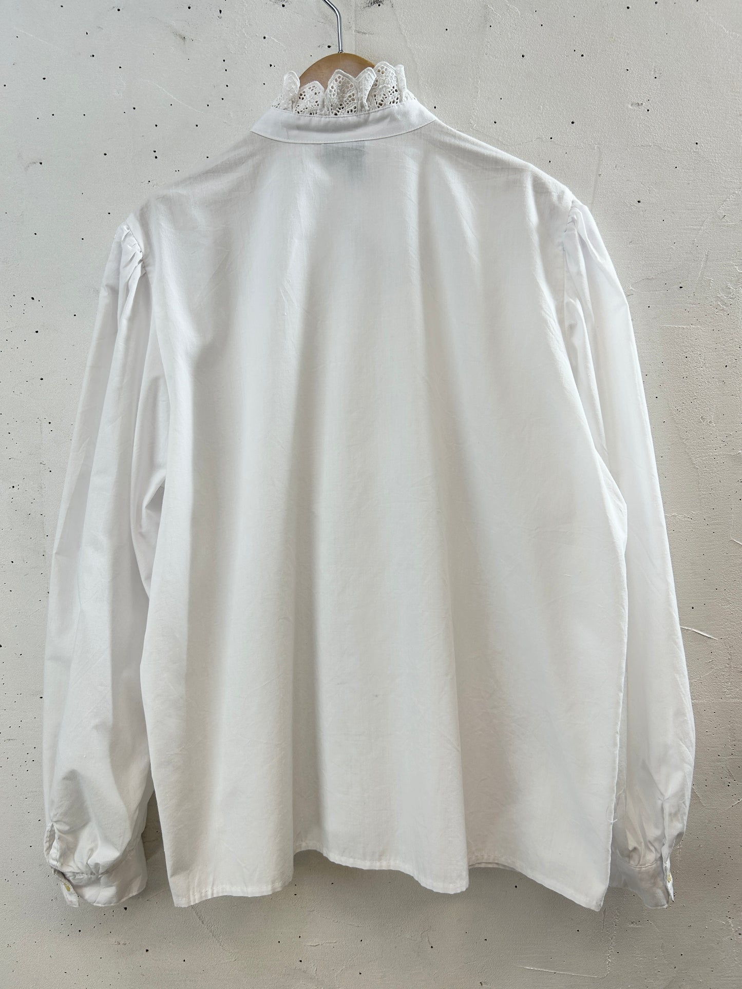 Vintage White Blouse [H30790]