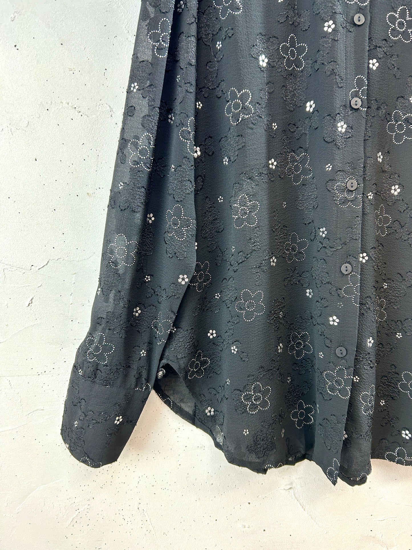 Vintage Sheer Blouse [J30511]
