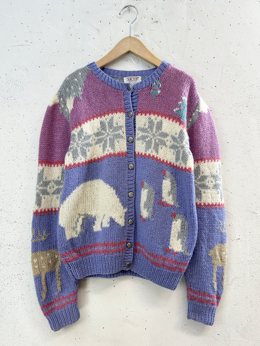 Vintage Knit Cardigan [J34264]