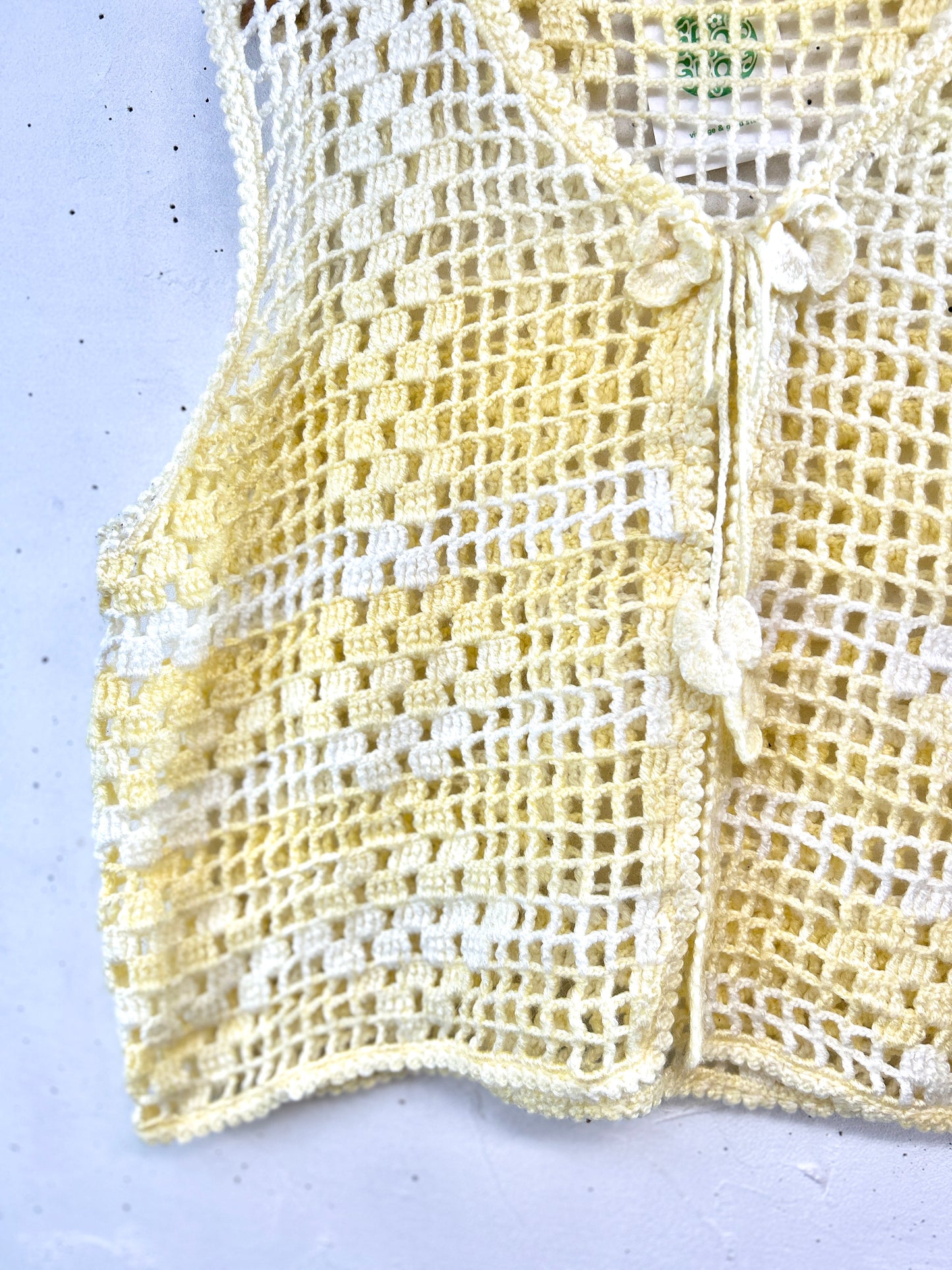 Vintage Knit Vest [A31290]