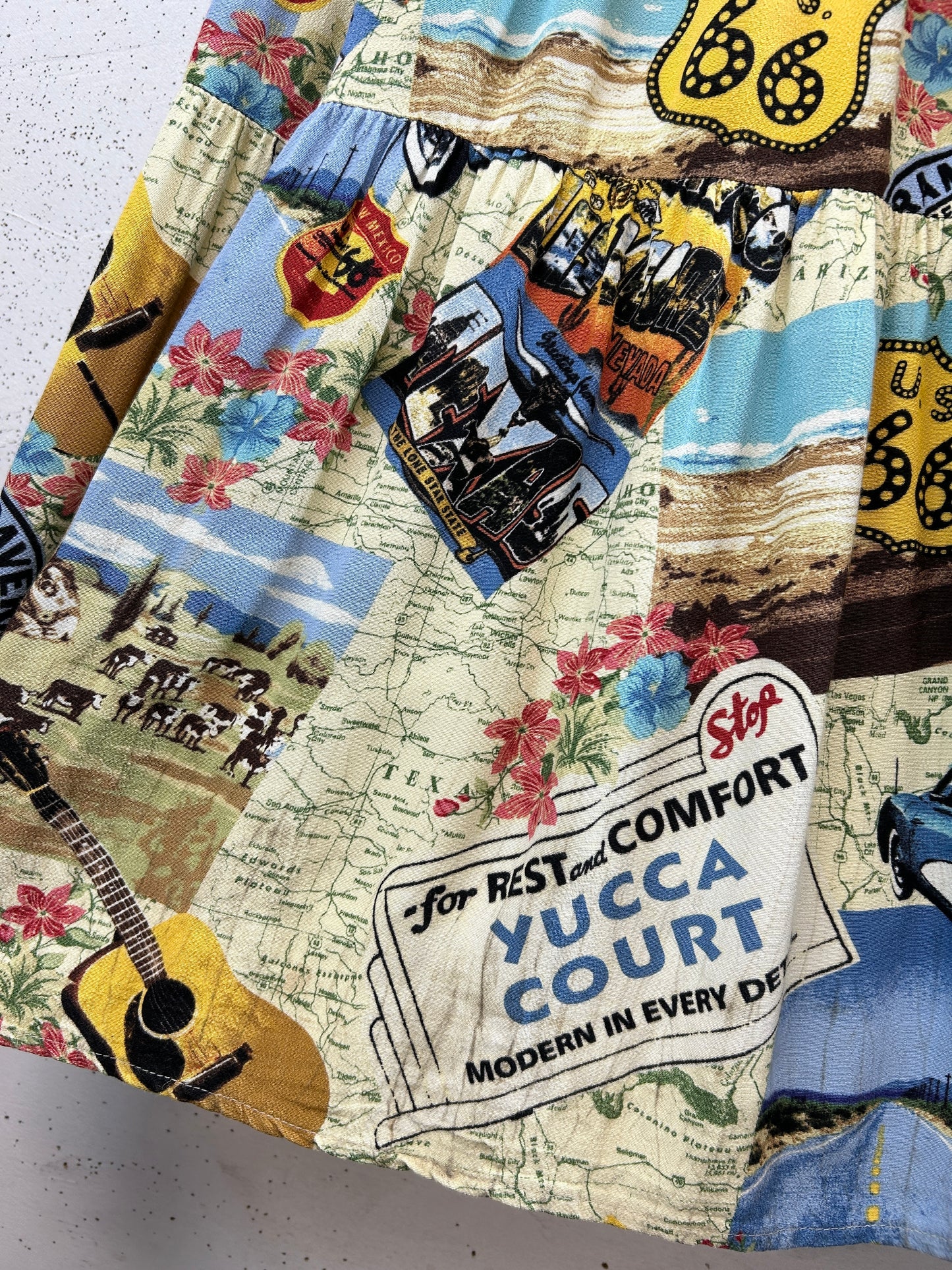 Vintage Tired Skirt [B31493]