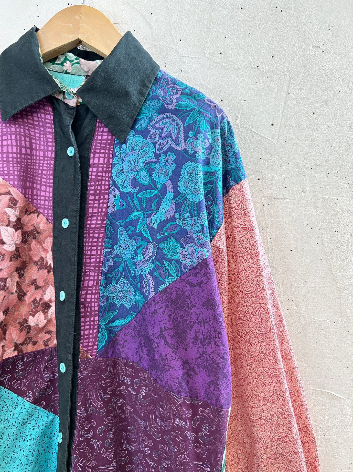 Vintage Patchwork Shirt [I30151]
