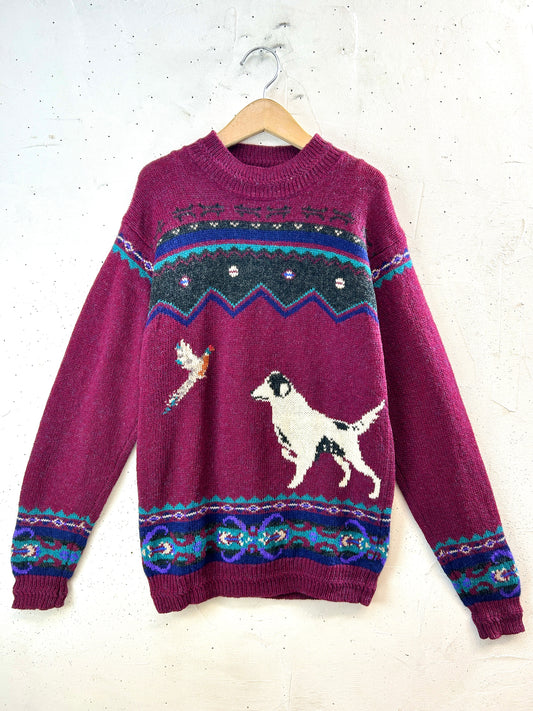 Vintage Knit Sweater〜Woolrich〜 [K30720]