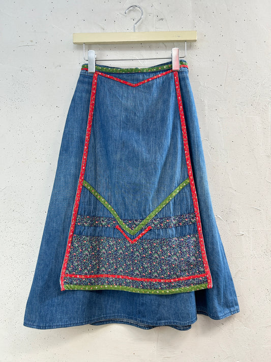 Vintage Denim Skirt [G33227]