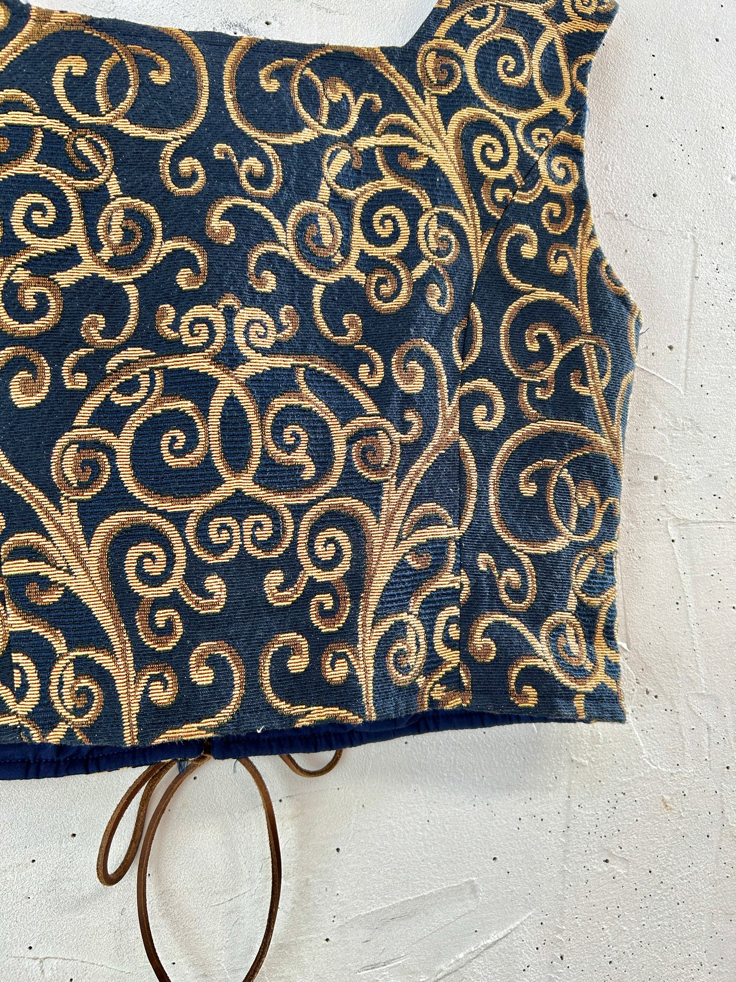 Vintage Gobelin Vest [H33673]
