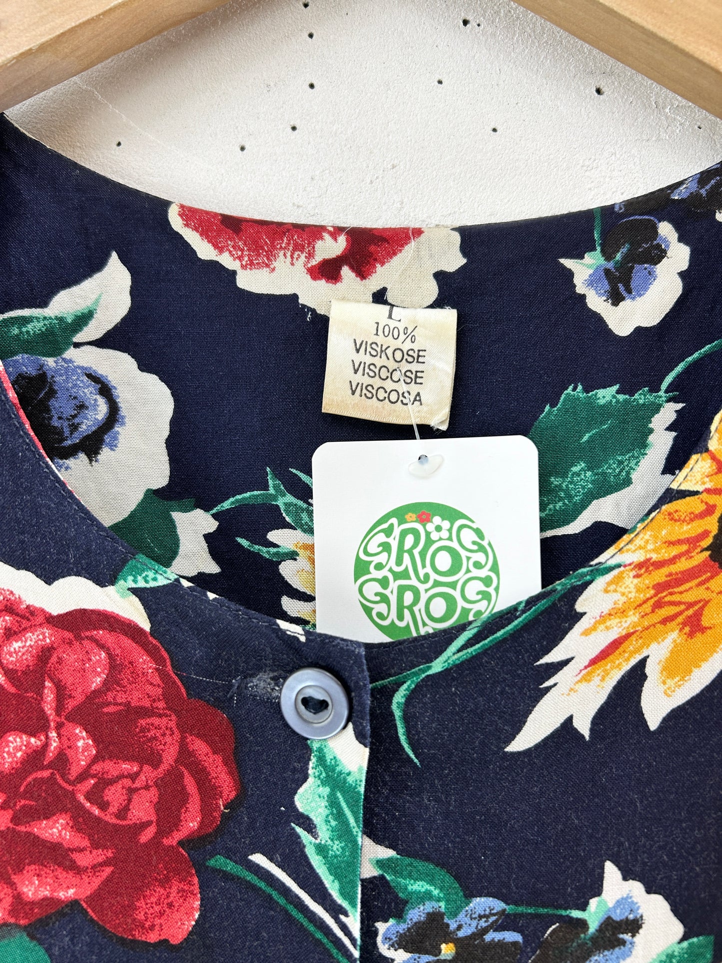 Vintage Flower Dress [H30805]