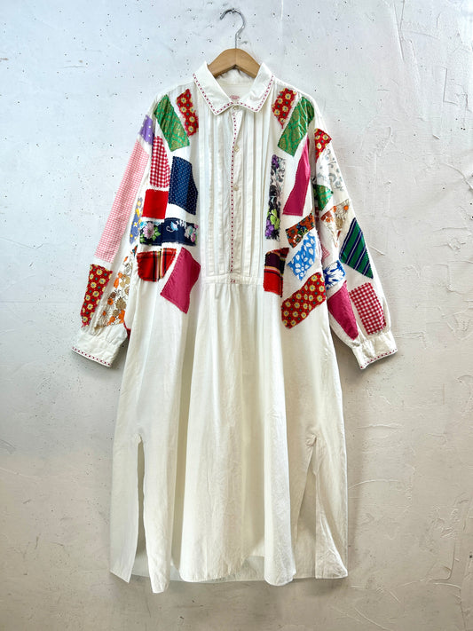 Vintage White Custom Nightie Dress [I30361]