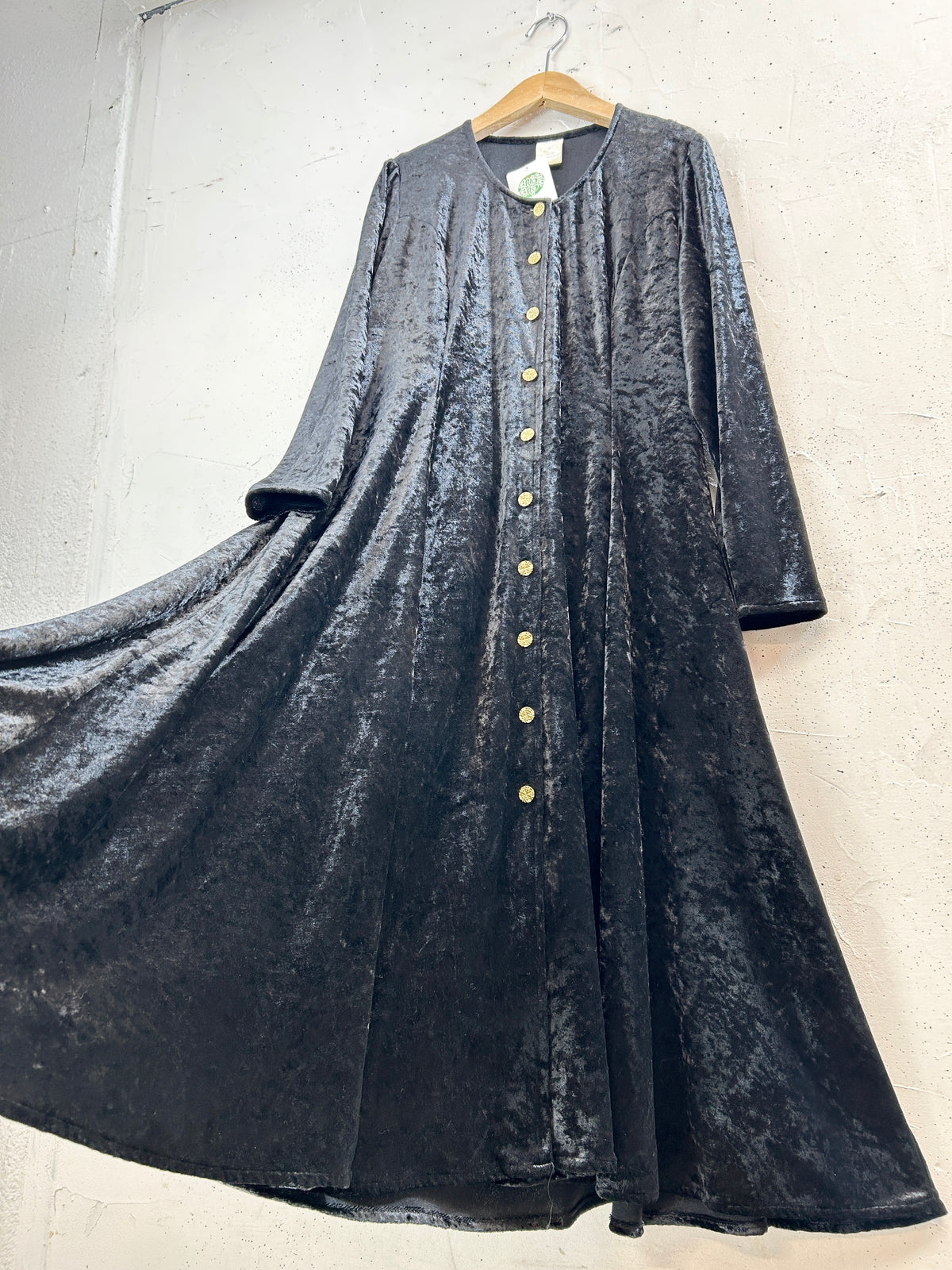 Vintage Velours Dress [I34011]