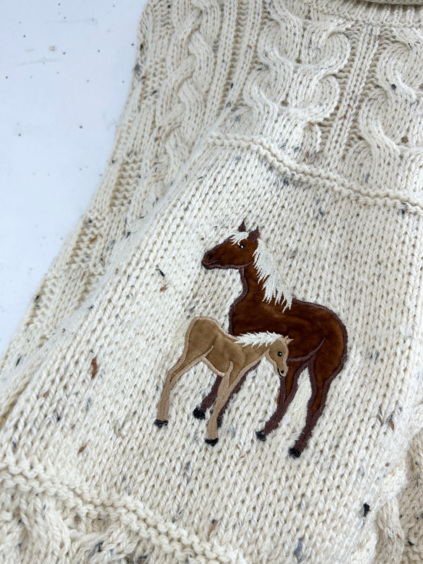 Vintage Knit Sweater 〜Villeger〜 [L31183]