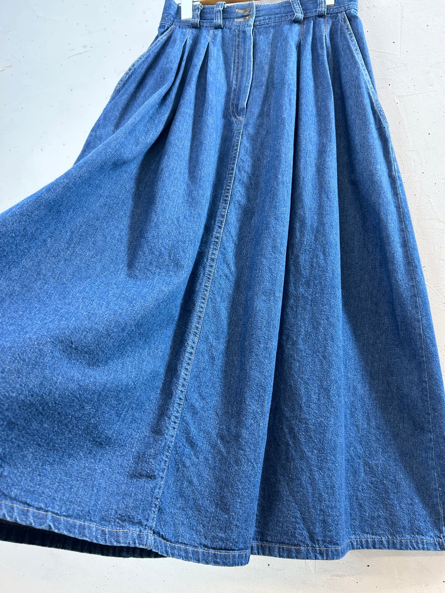 Vintage Denim Skirt [H30850]
