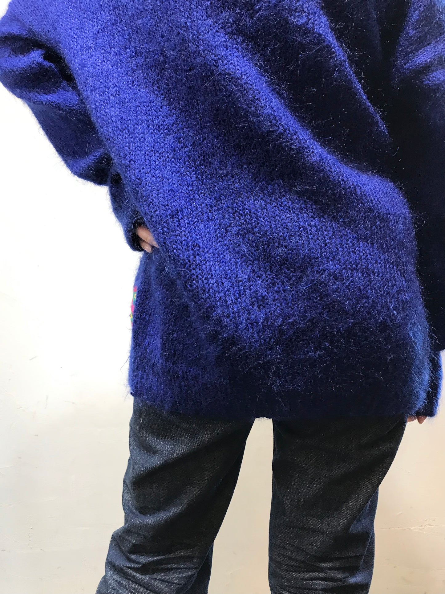 Vintage Mohair Knit Sweater [K25696]