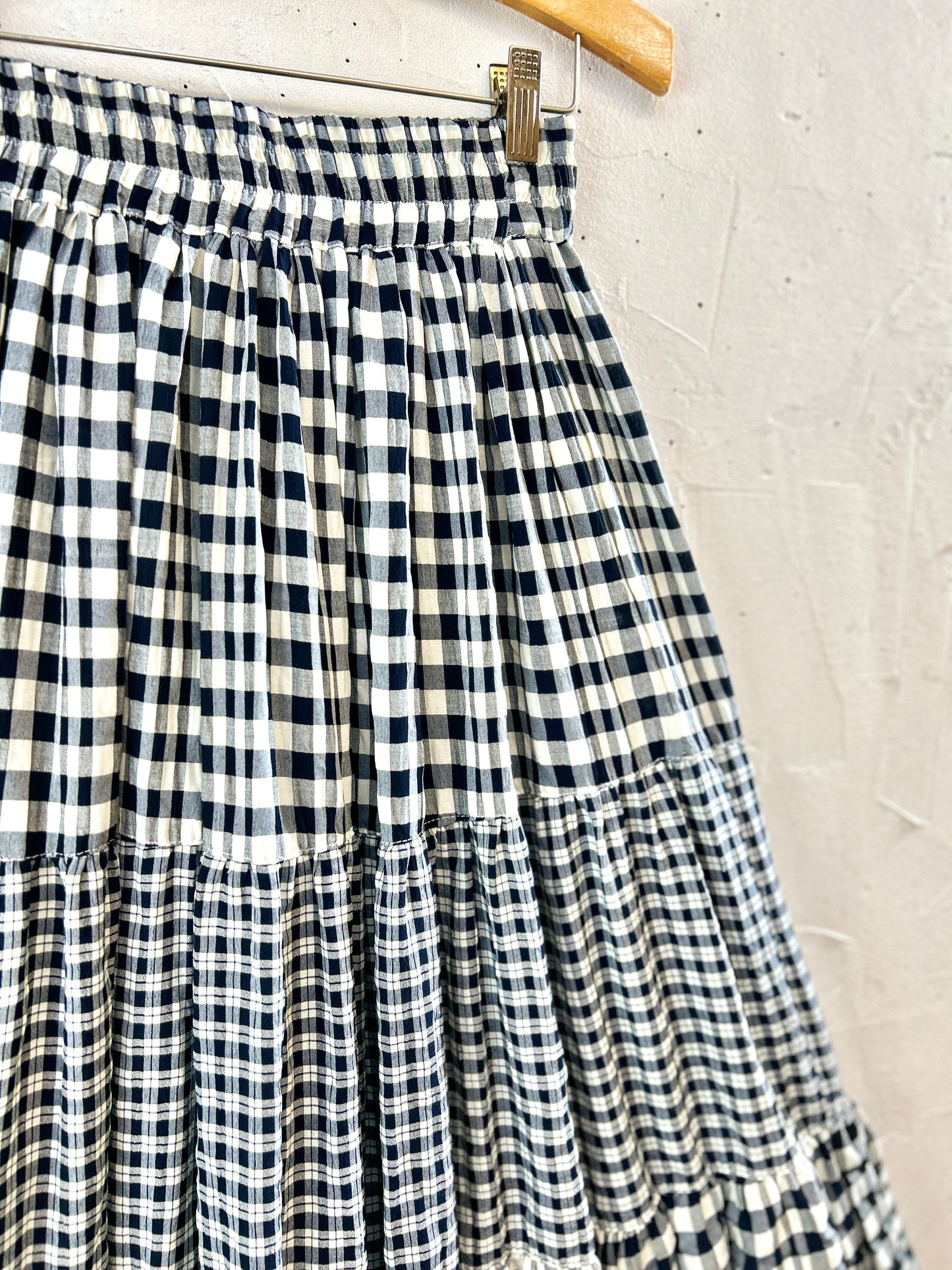 Vintage Tiered Skirt MADE IN FRANCE [K30715]