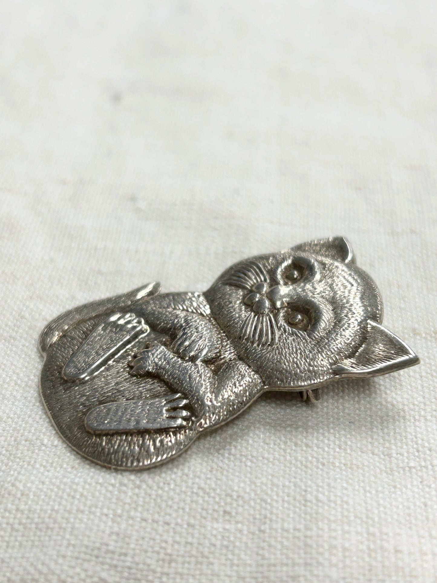 Vintage 925 Silver Brooch & Pendant Top [I30364]