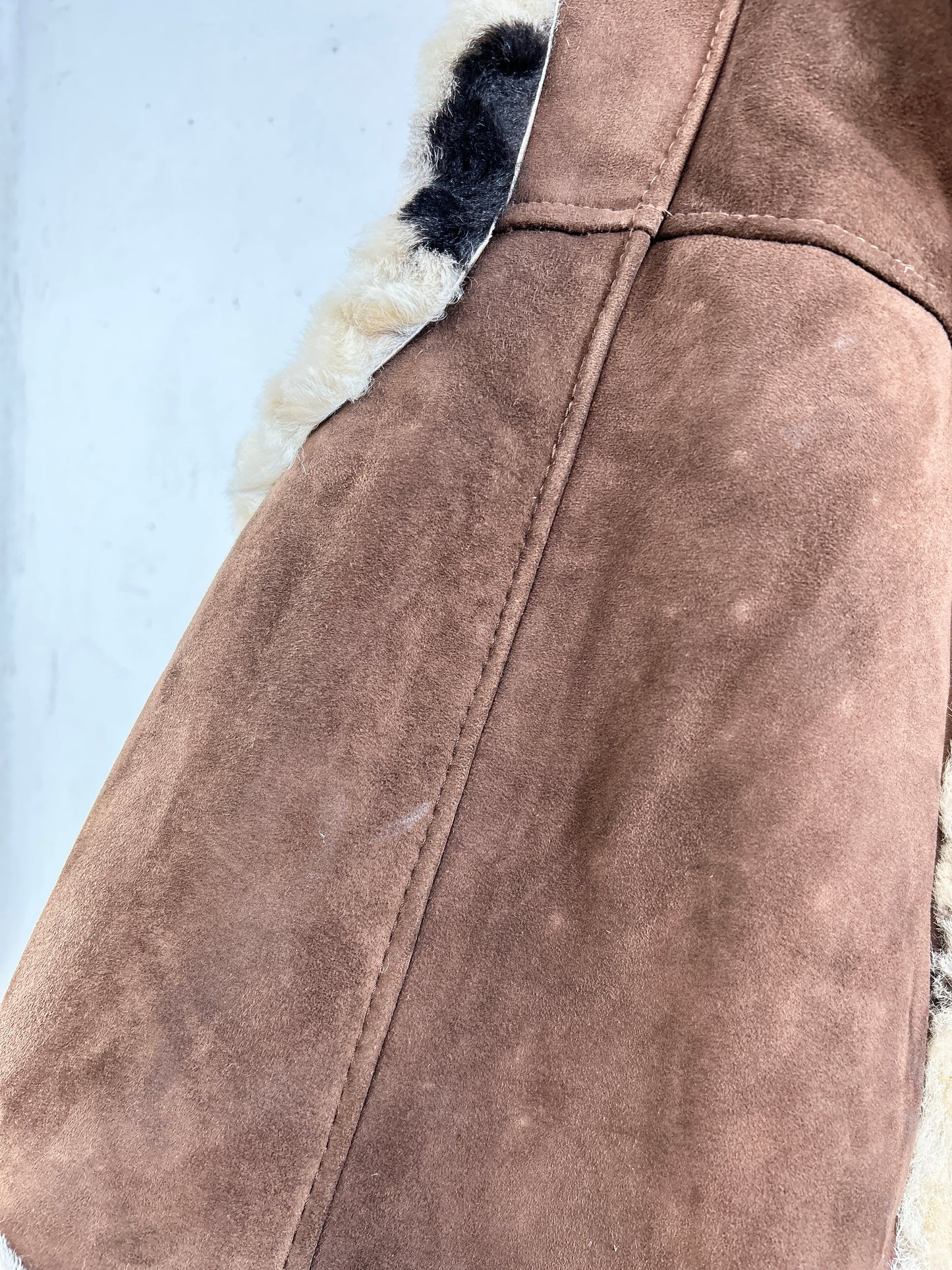 Vintage Mouton Vest [A31299]