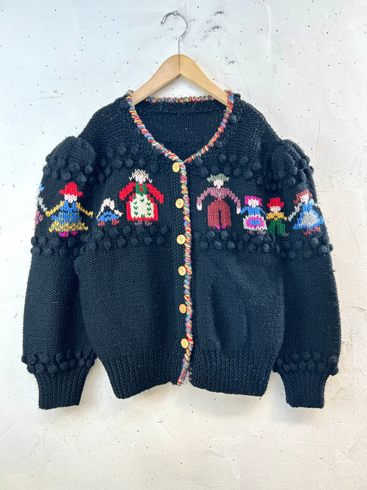 Vintage Tyrol Knit Cardigan [J30483]