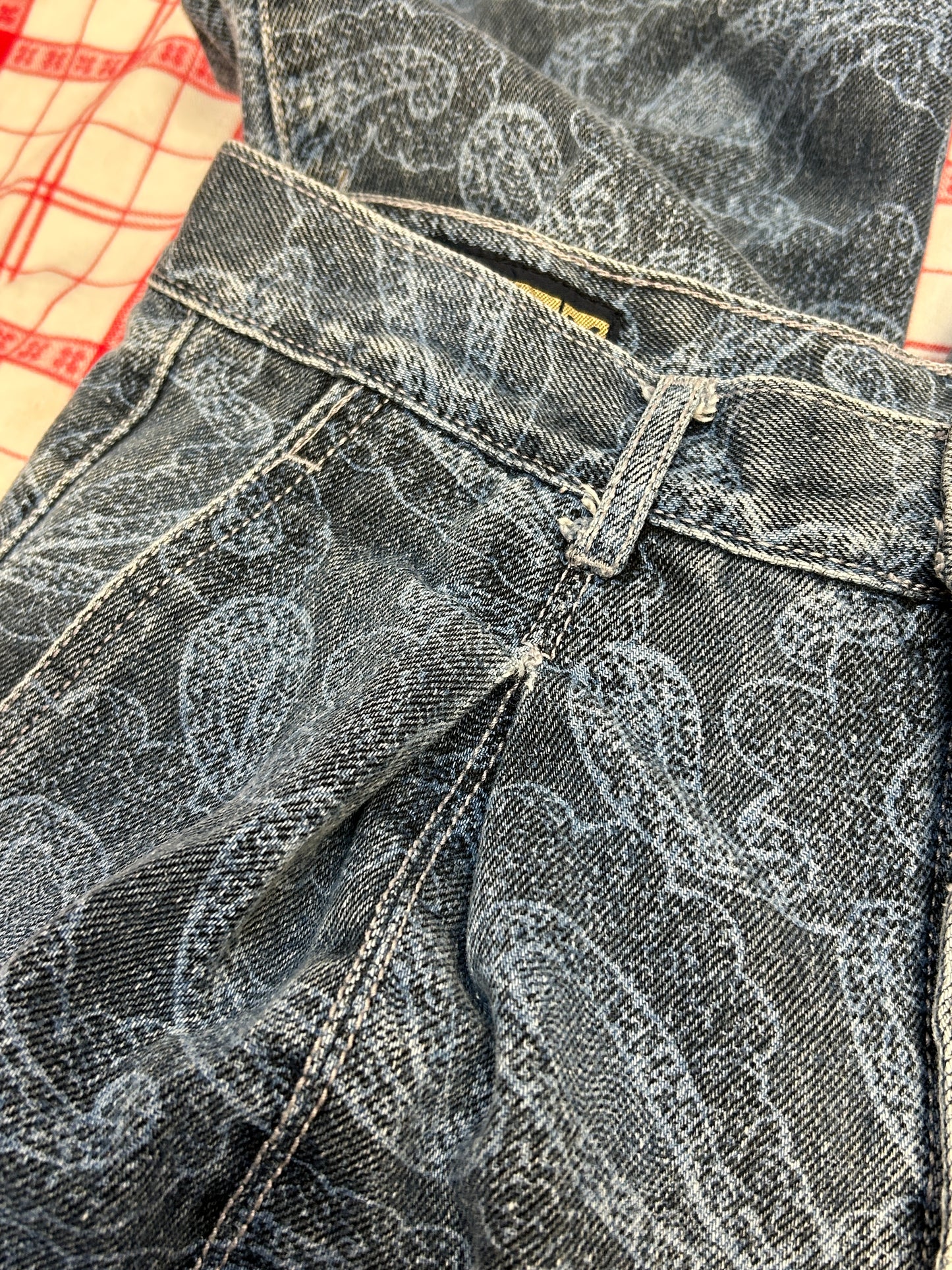 Vintage Denim Pants [L30985]