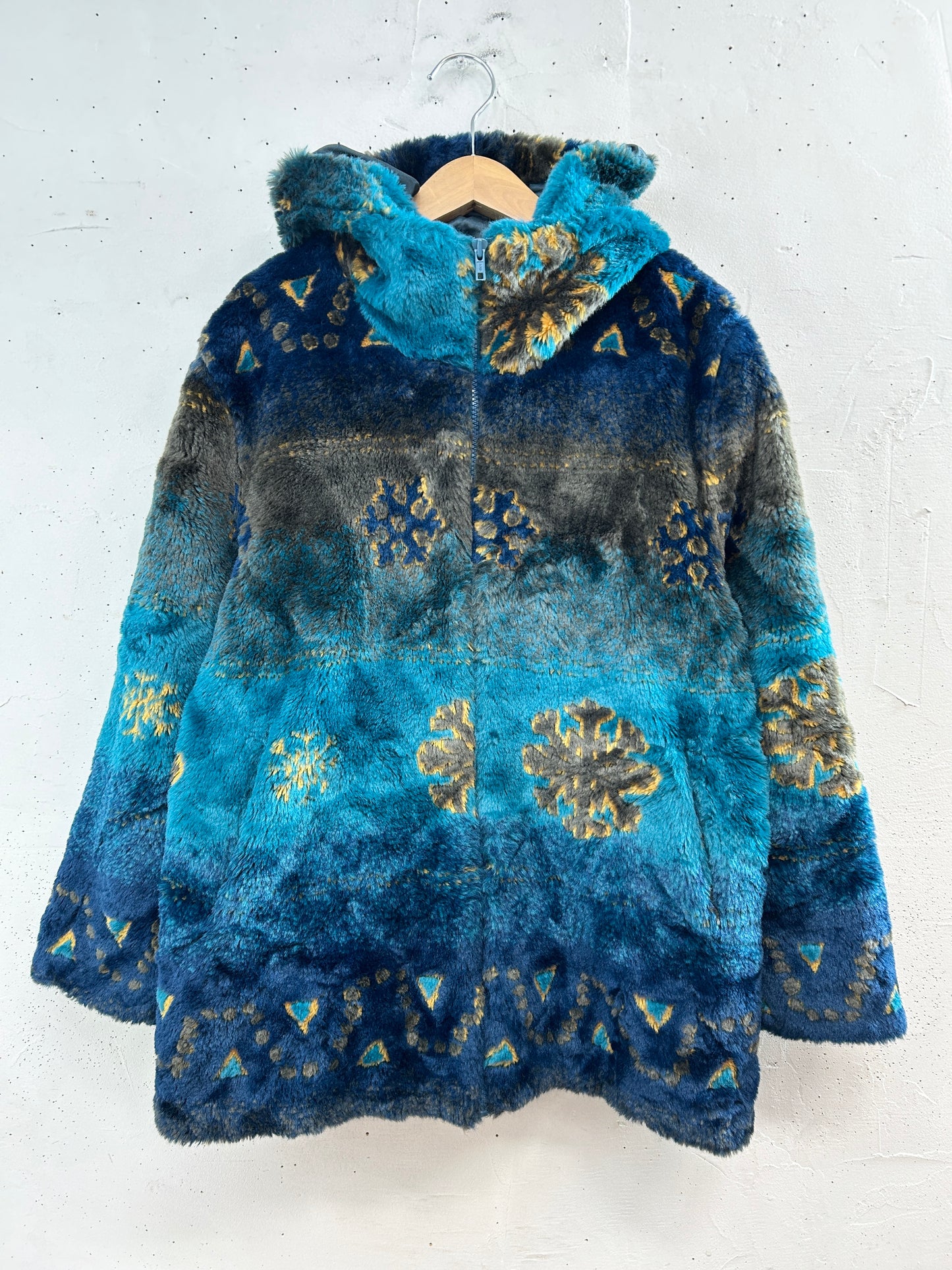 Vintage Eco Fur Jacket [L31036]