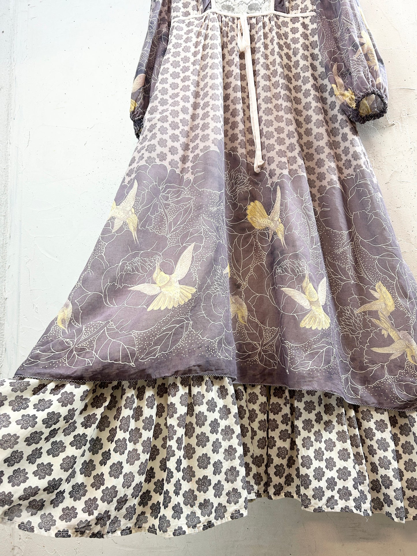 '70s Vintage Dress [J30641]