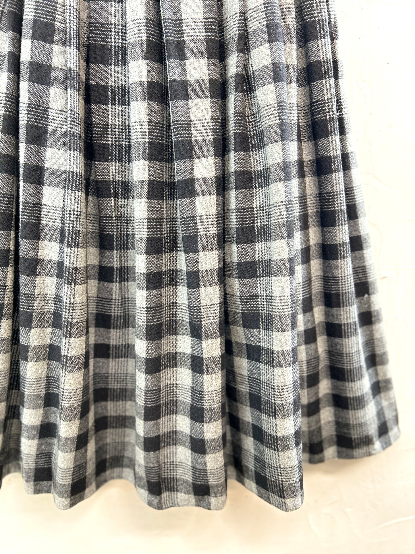 Vintage Plaid Skirt   [L31011]