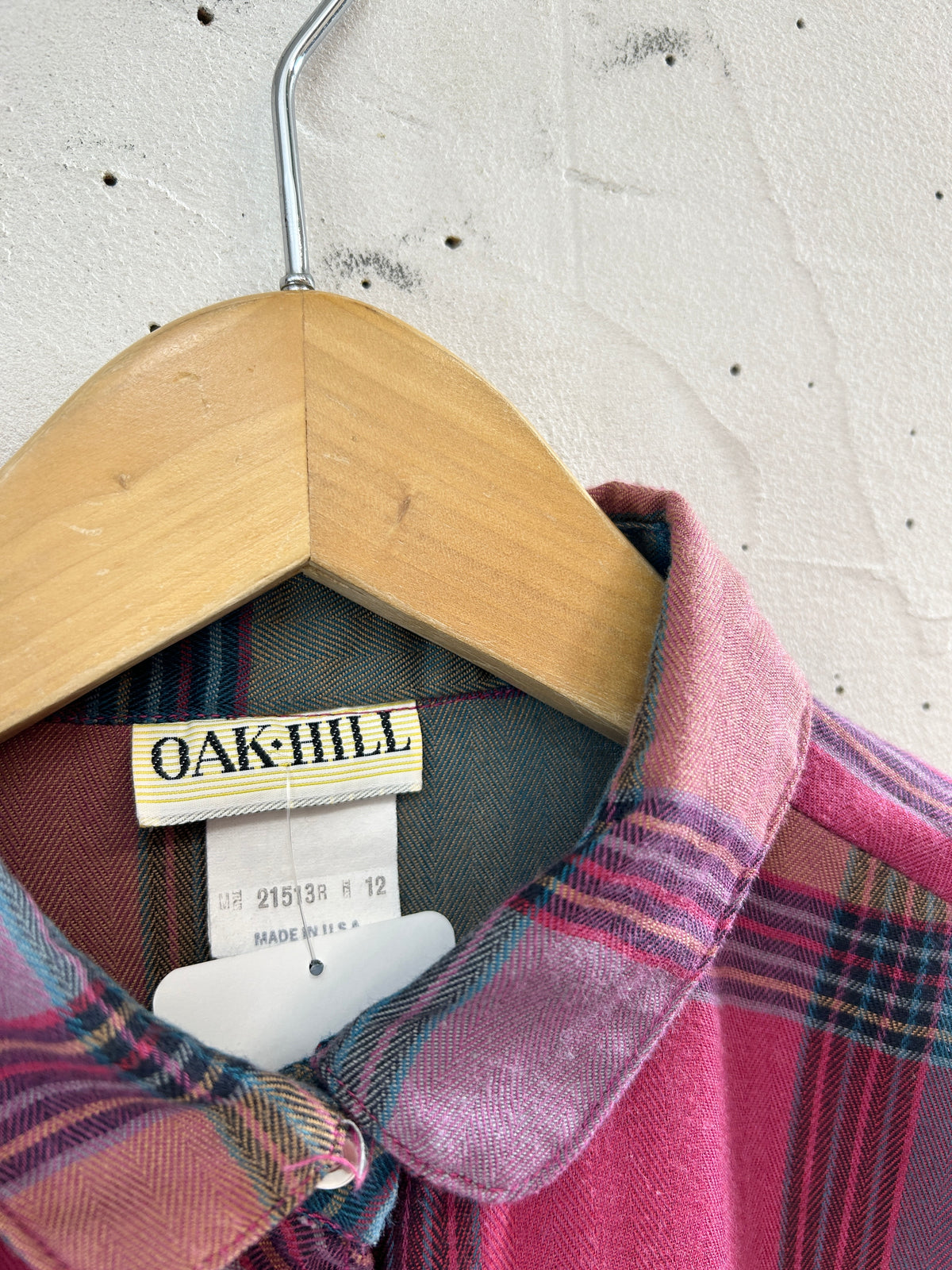 Vintage Check Shirt 〜 MADE IN USA〜 [J34137]