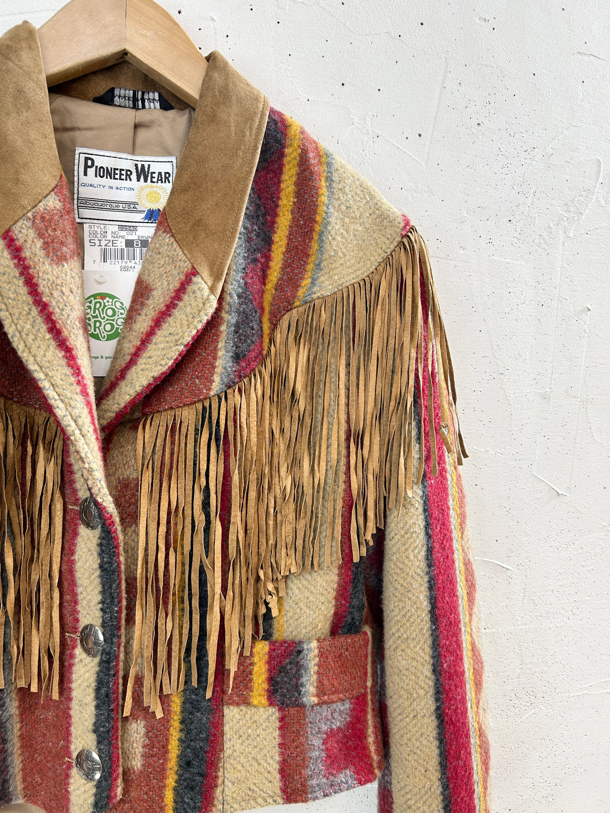 Vintage Fringe Jacket 〜Pioneer Wear〜 [I33941]